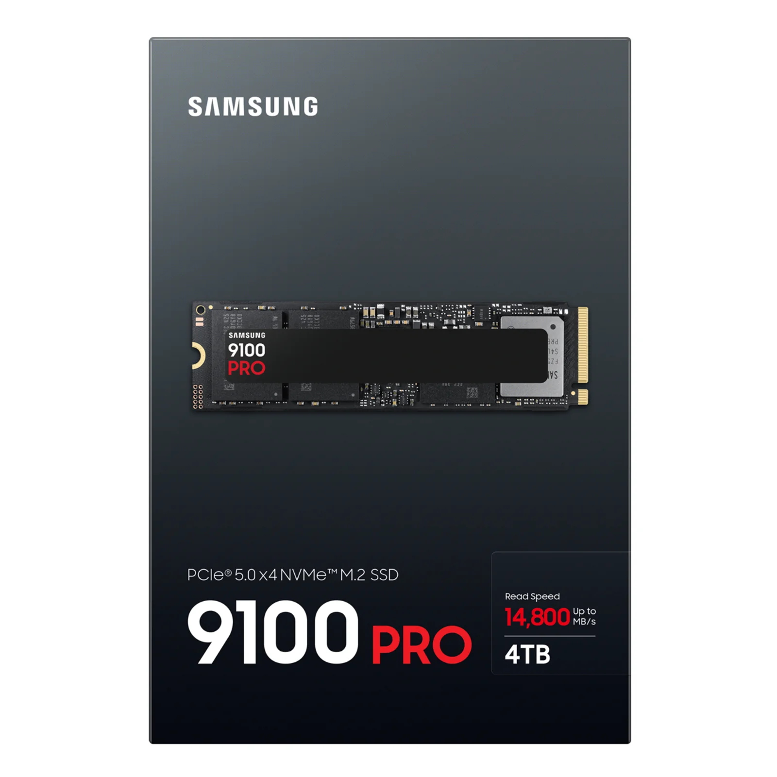 Samsung 9100 PRO PCIe® 5.0 NVMe™ M.2 SSD - 4 TB