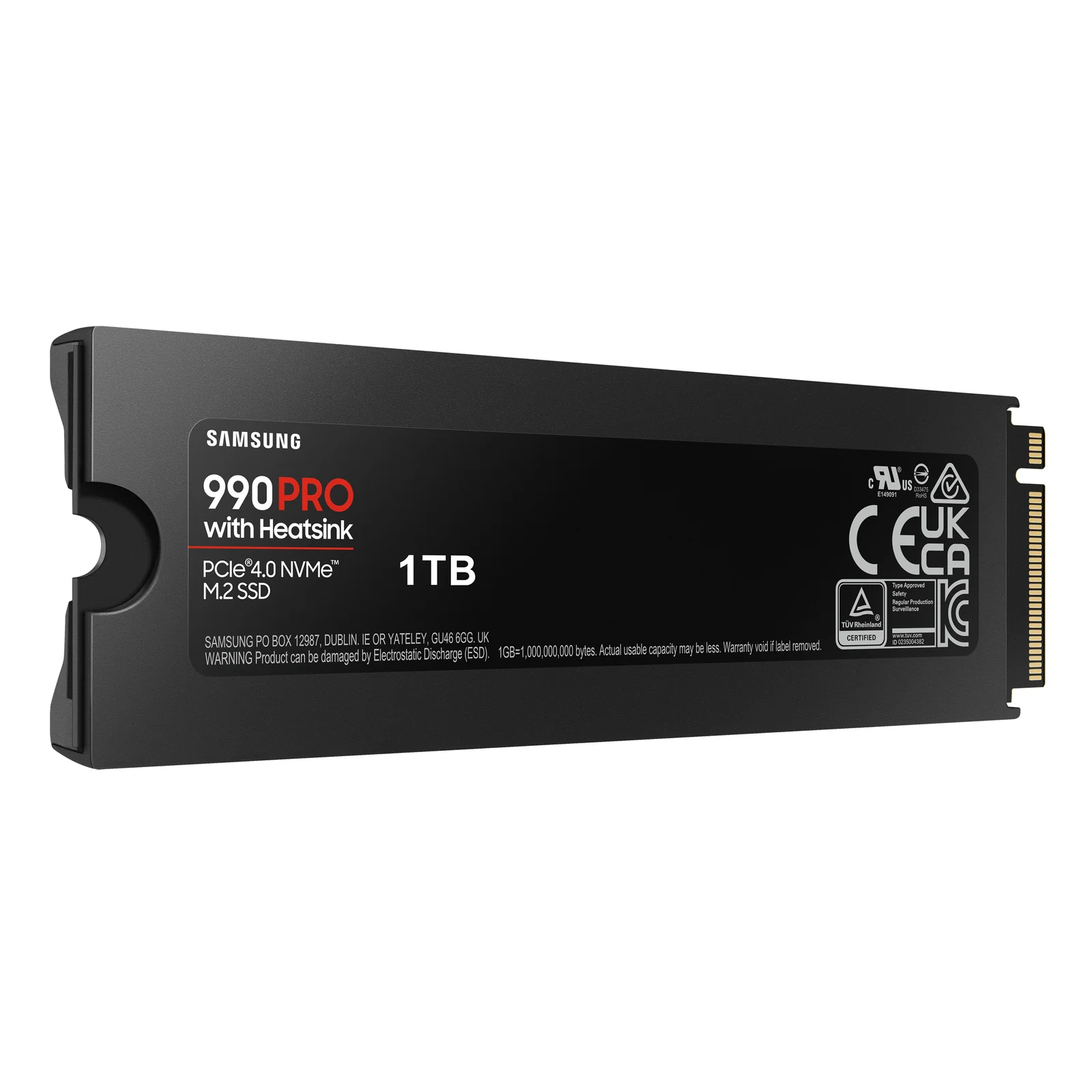 Samsung 990 PRO 1 To M.2 PCI Express 4.0 NVMe V-NAND MLC