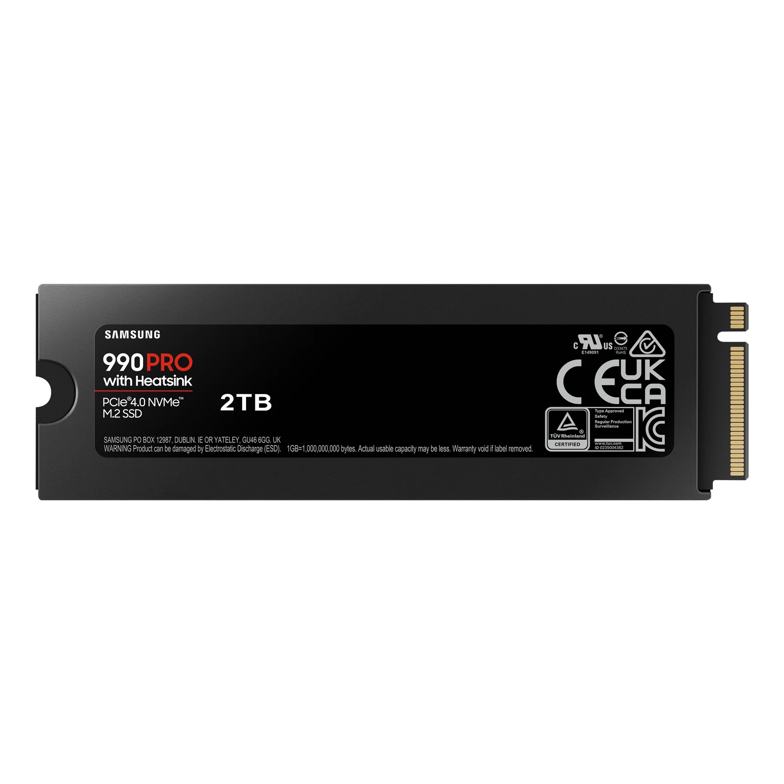 Samsung 990 PRO 2 To M.2 PCI Express 4.0 NVMe V-NAND MLC