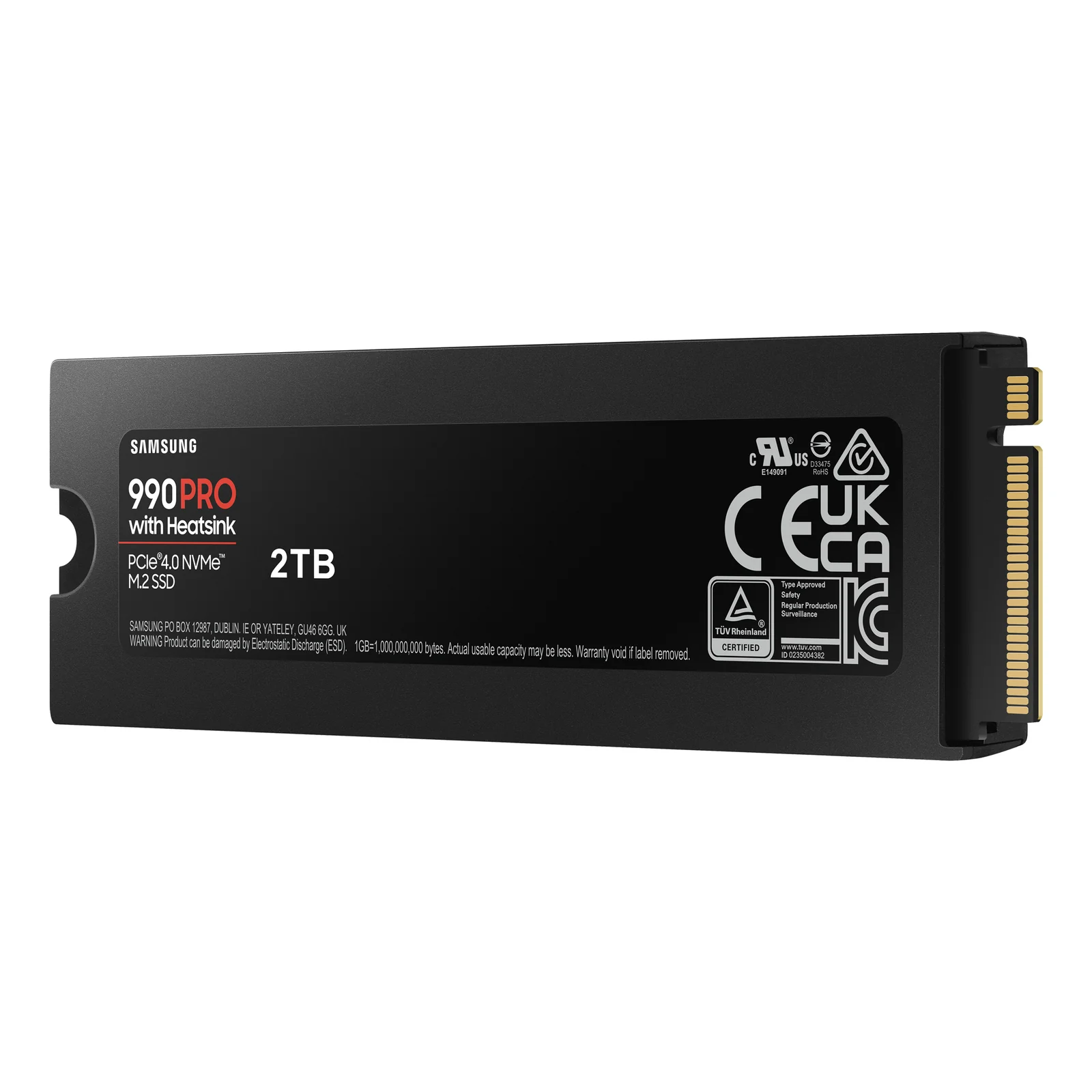 Samsung 990 PRO 2 To M.2 PCI Express 4.0 NVMe V-NAND MLC