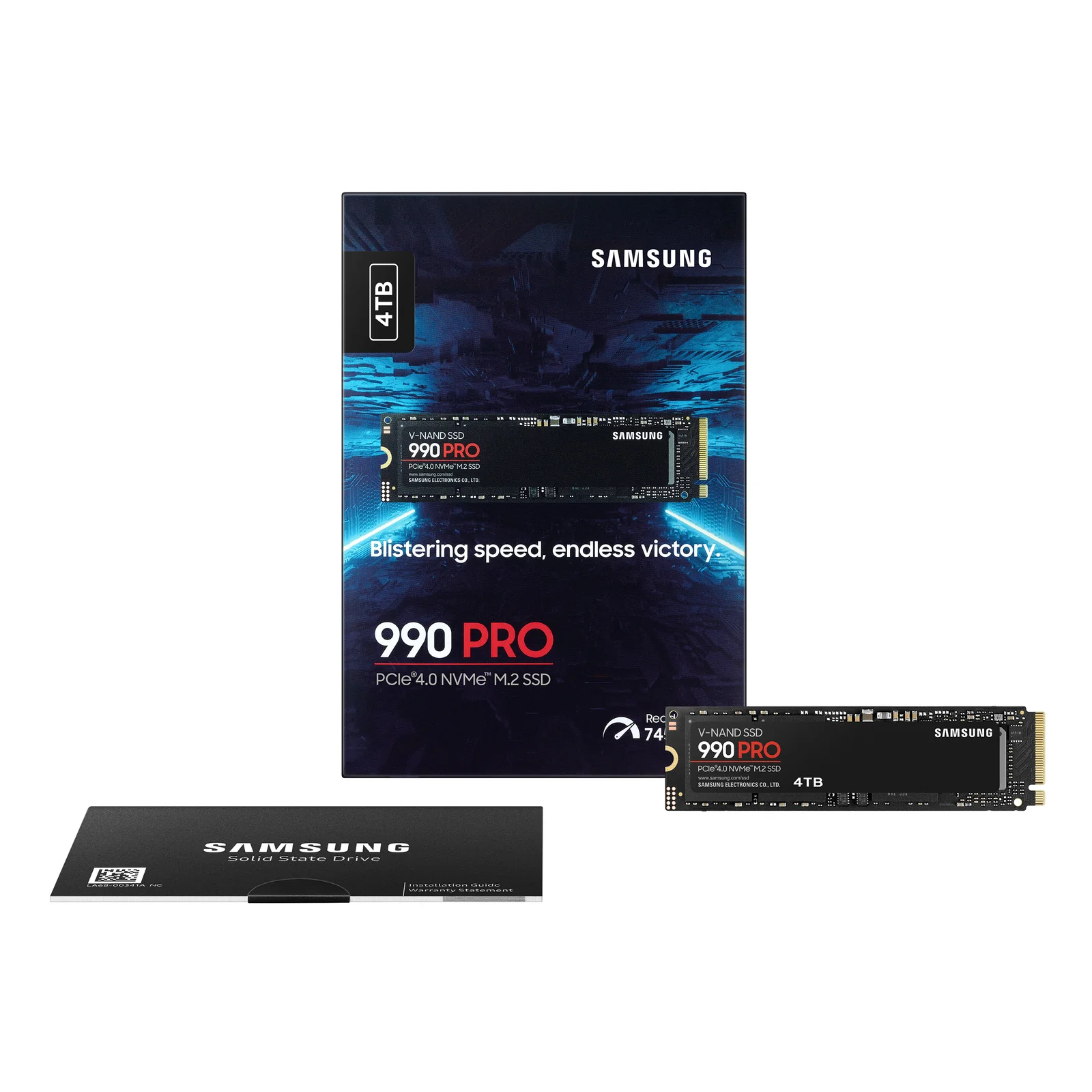 Samsung 990 PRO 4 To M.2 PCI Express 4.0 NVMe V-NAND TLC