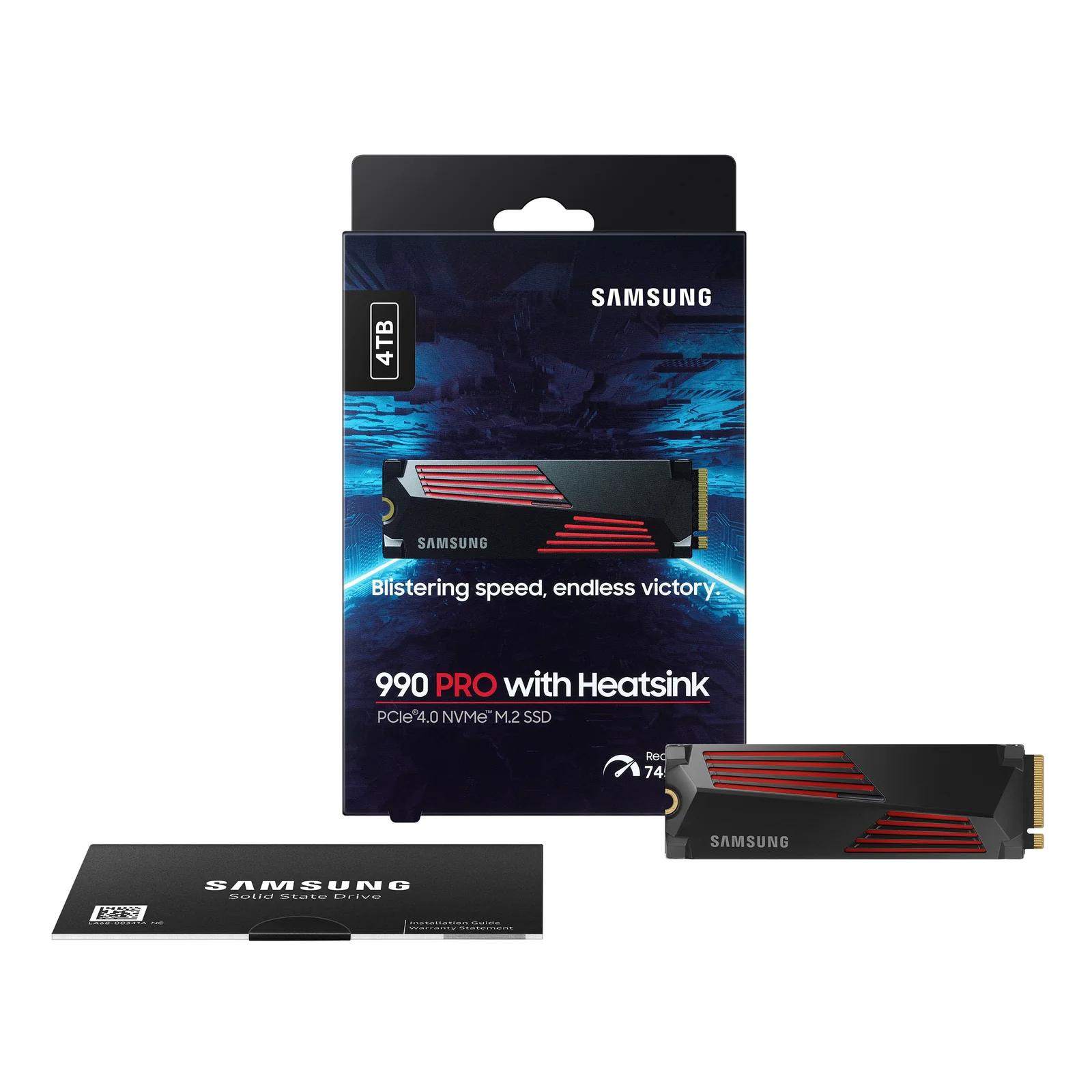 Samsung 990 Pro 4 To M.2 PCI Express 4.0 NVMe V-NAND TLC
