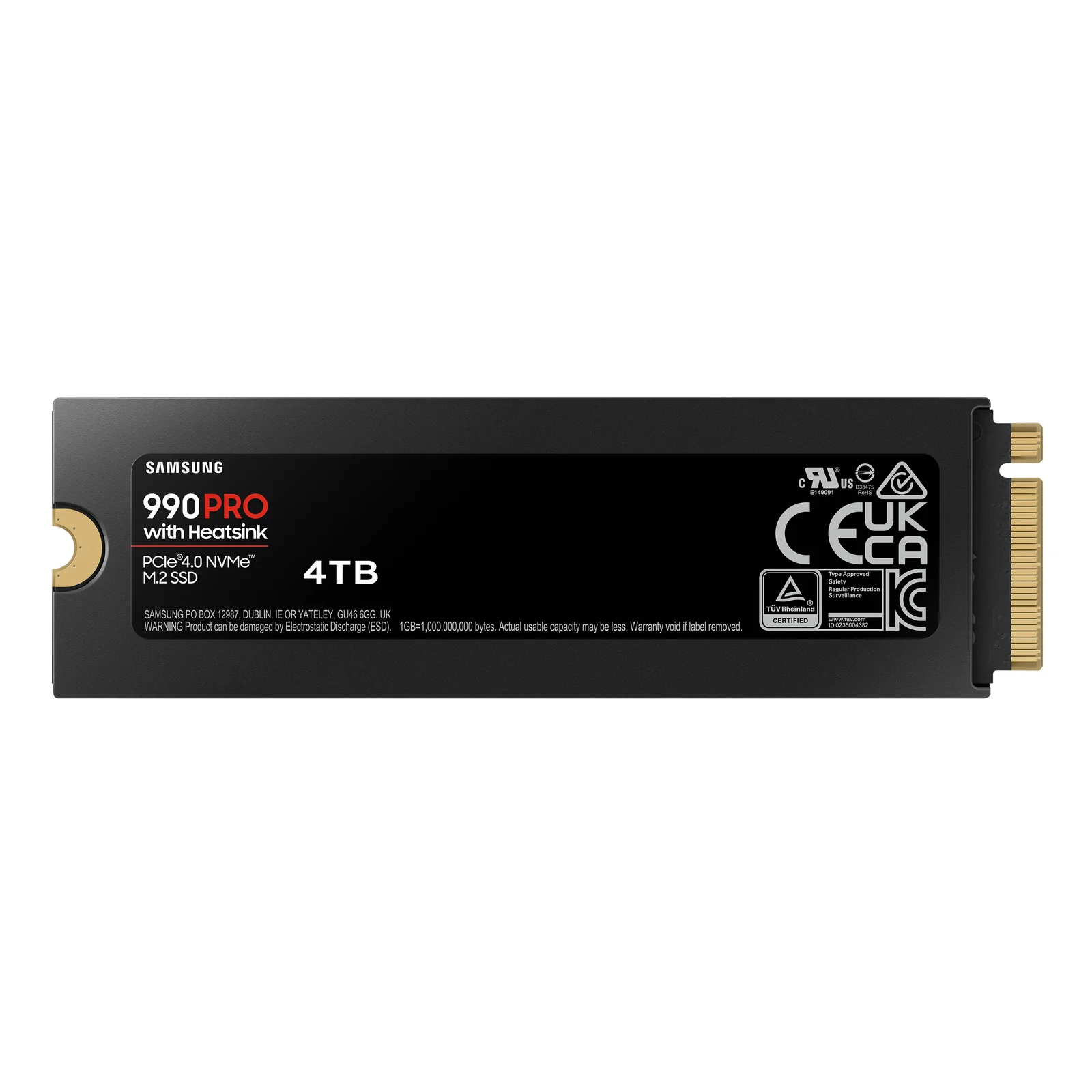 Samsung 990 Pro 4 To M.2 PCI Express 4.0 NVMe V-NAND TLC