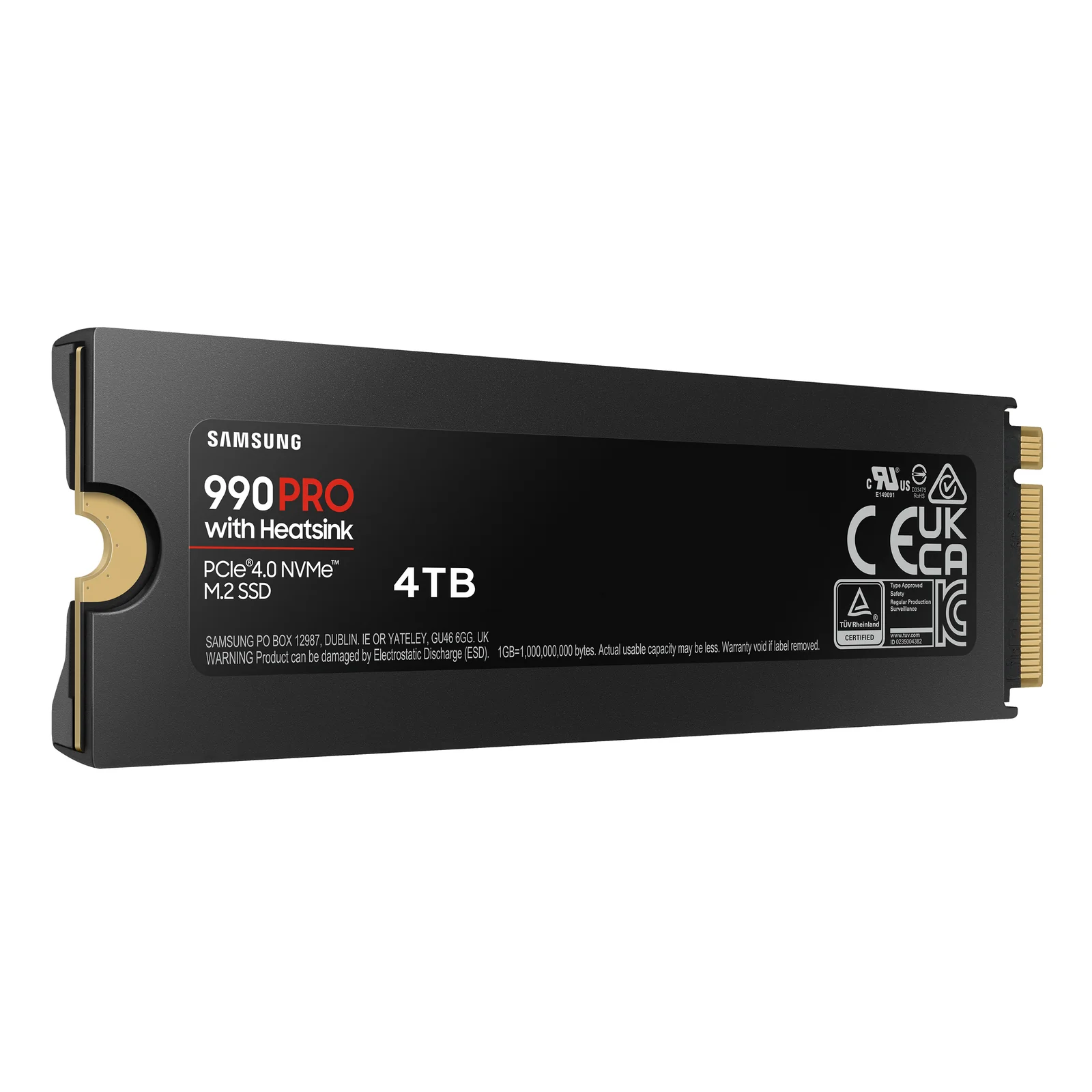 Samsung 990 Pro 4 To M.2 PCI Express 4.0 NVMe V-NAND TLC