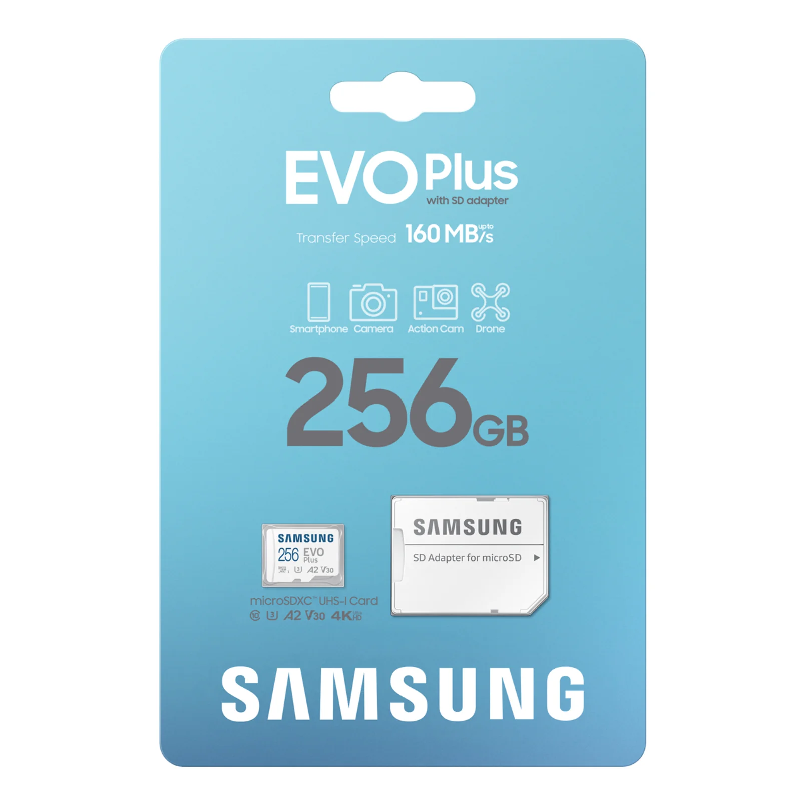 Samsung Carte MicroSD EVO Plus (2024) 256 Go