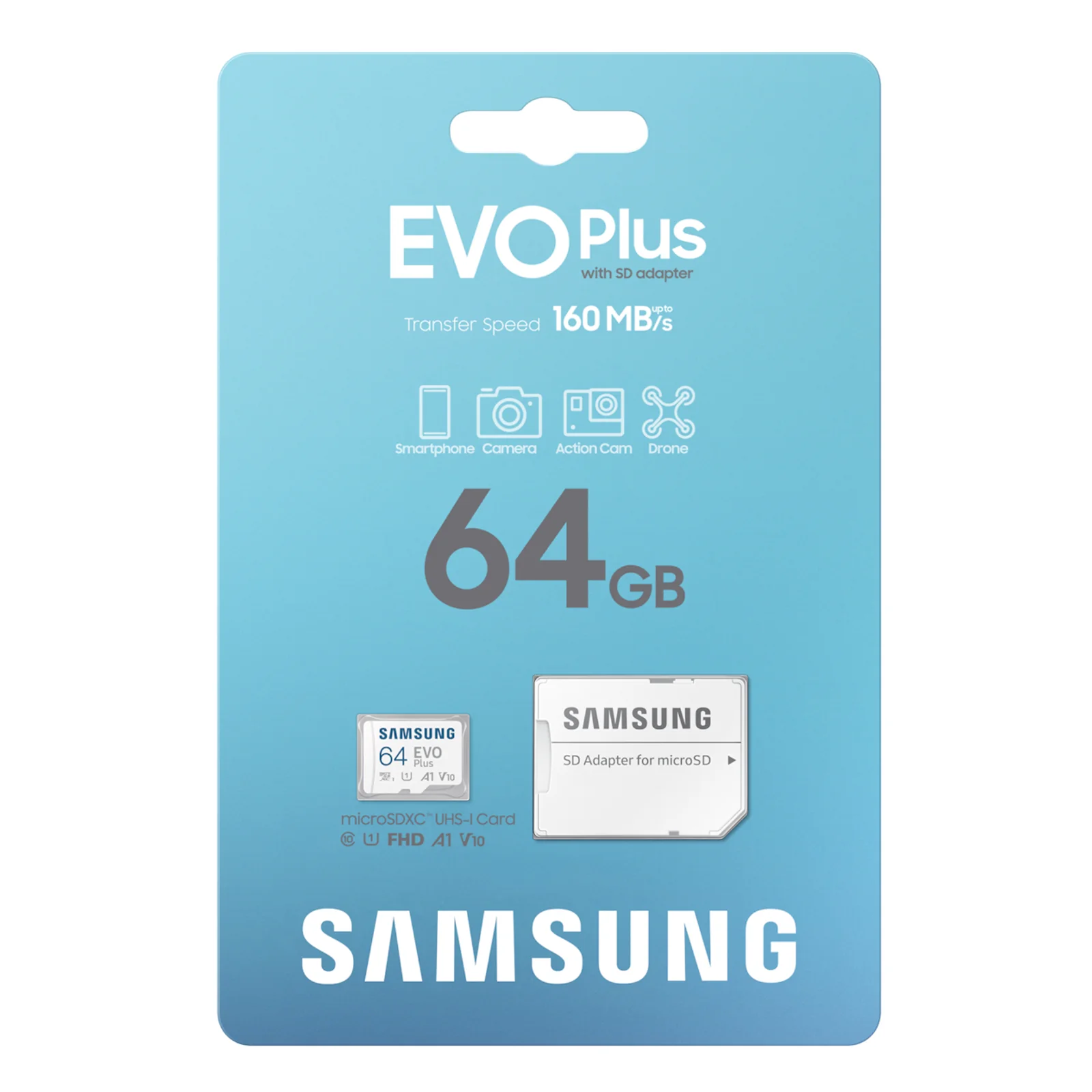 Samsung Carte MicroSD EVO Plus (2024) 64 Go