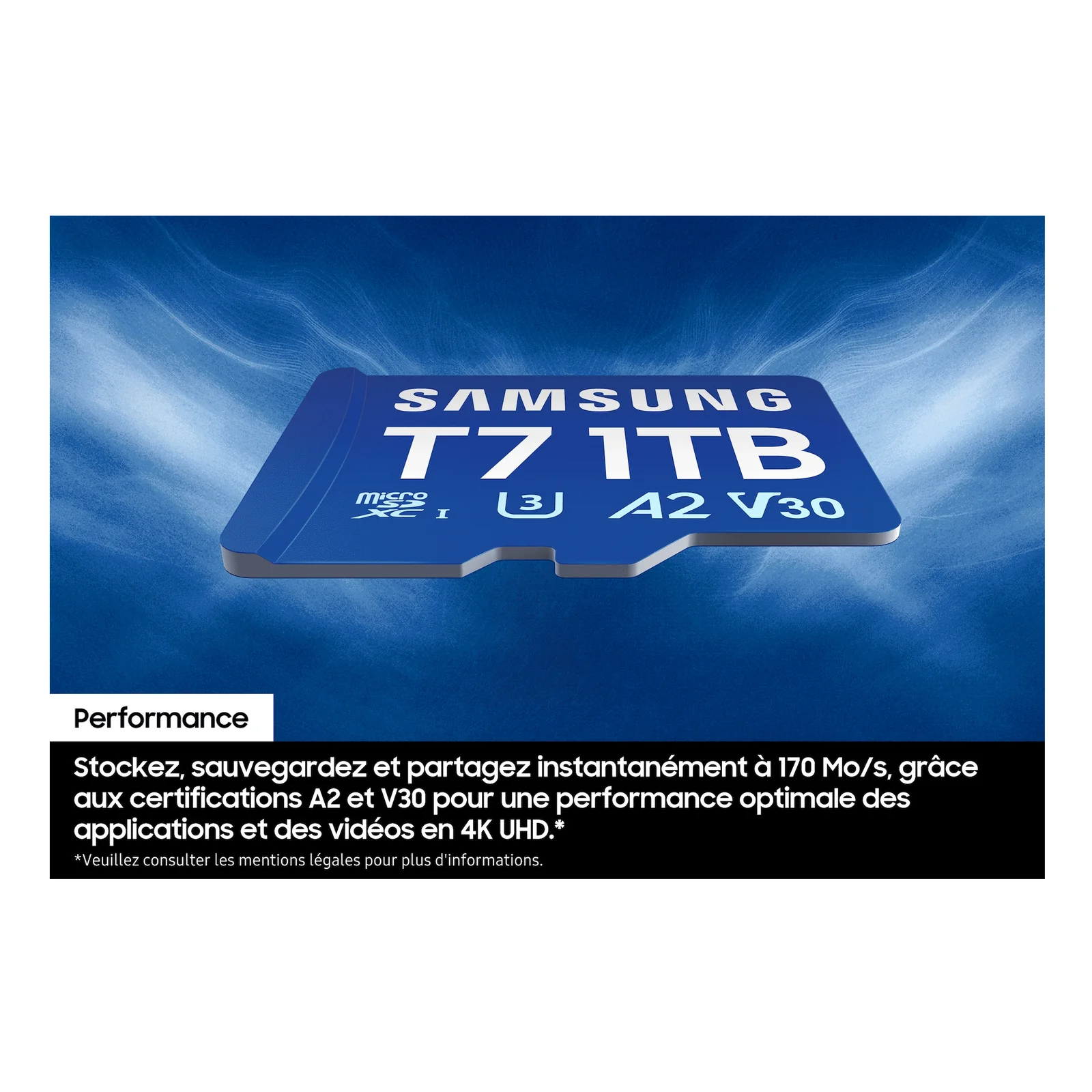 Samsung Carte microSD T7 512 Go
