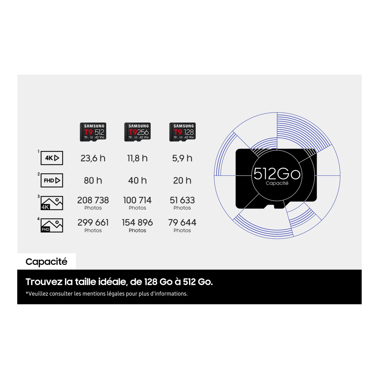 Samsung Carte microSDXC™ UHS-I 512 Go