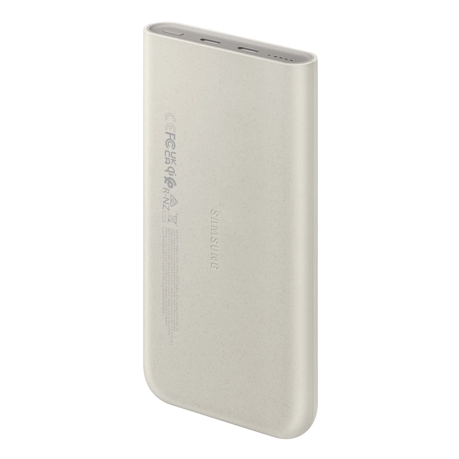 Samsung EB-U2510XUEGEU banque d'alimentation électrique 10000 mAh Recharge sans fil Beige