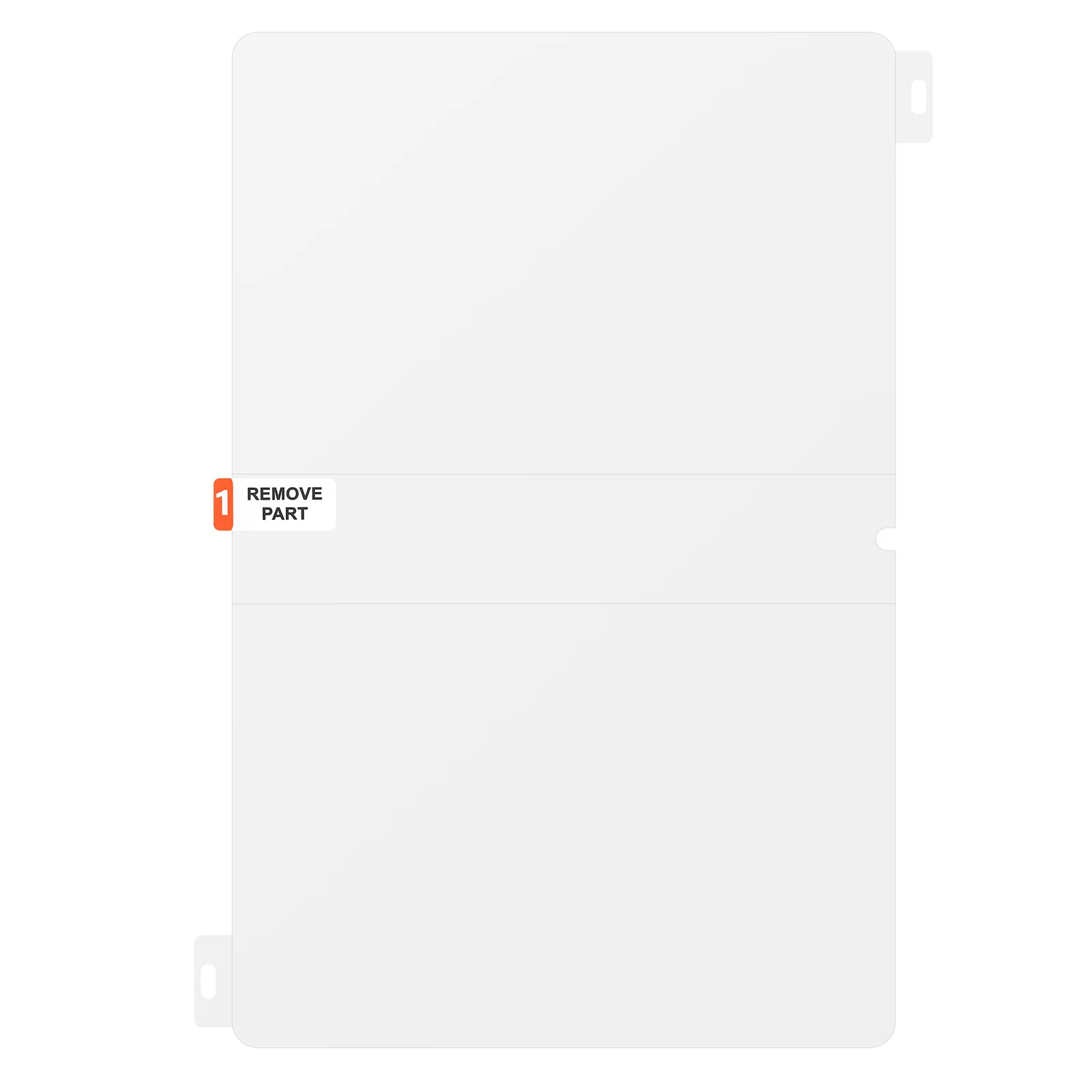 Samsung EF-UX710CTEGWW protection d'écran de tablette Film de protection anti-reflets 1 pièce(s)