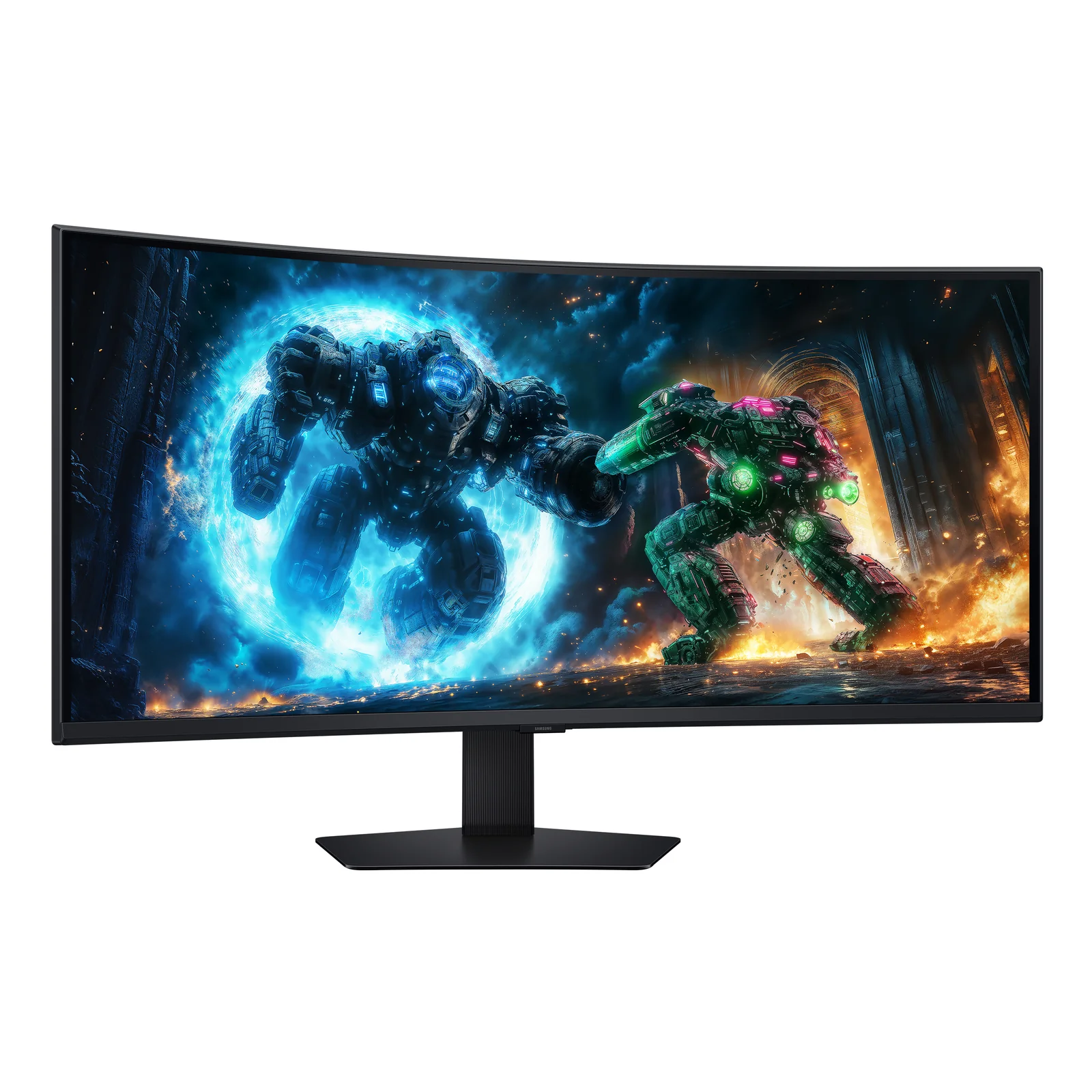 Samsung G75F écran plat de PC 101,6 cm (40") 5120 x 2160 pixels WUHD LCD Noir
