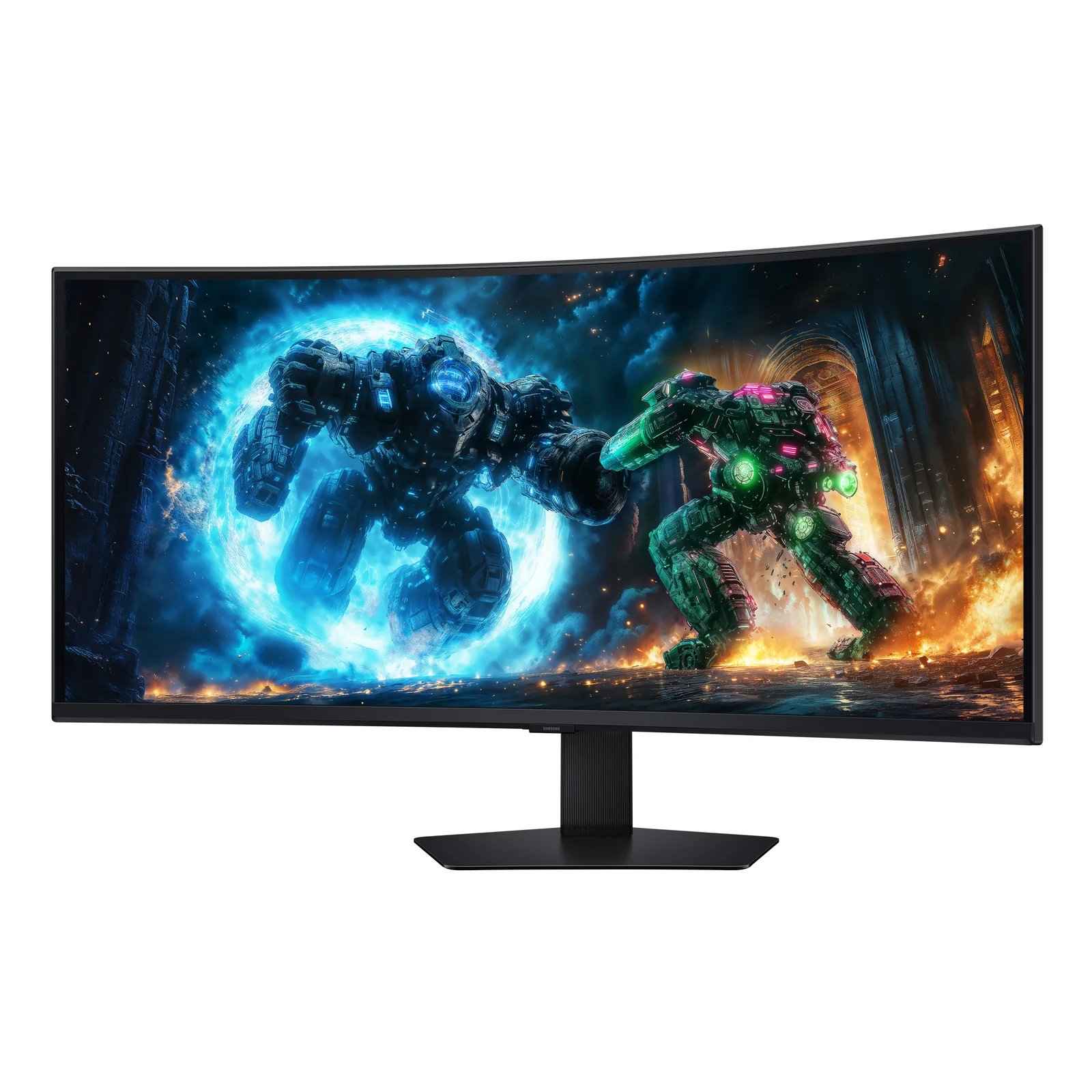 Samsung G75F écran plat de PC 101,6 cm (40") 5120 x 2160 pixels WUHD LCD Noir