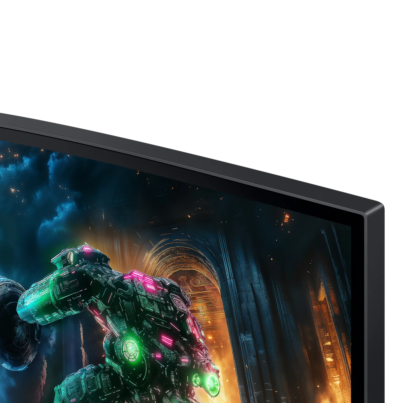 Samsung G75F écran plat de PC 101,6 cm (40") 5120 x 2160 pixels WUHD LCD Noir