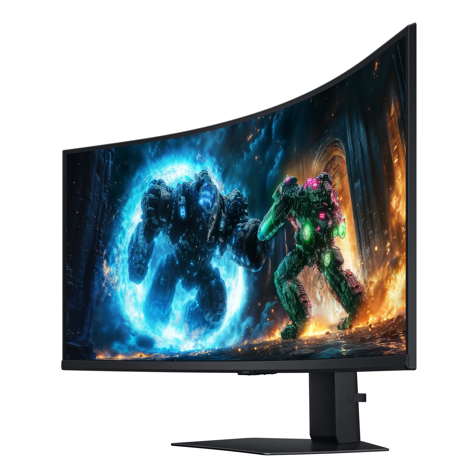 Samsung G75F écran plat de PC 101,6 cm (40") 5120 x 2160 pixels WUHD LCD Noir
