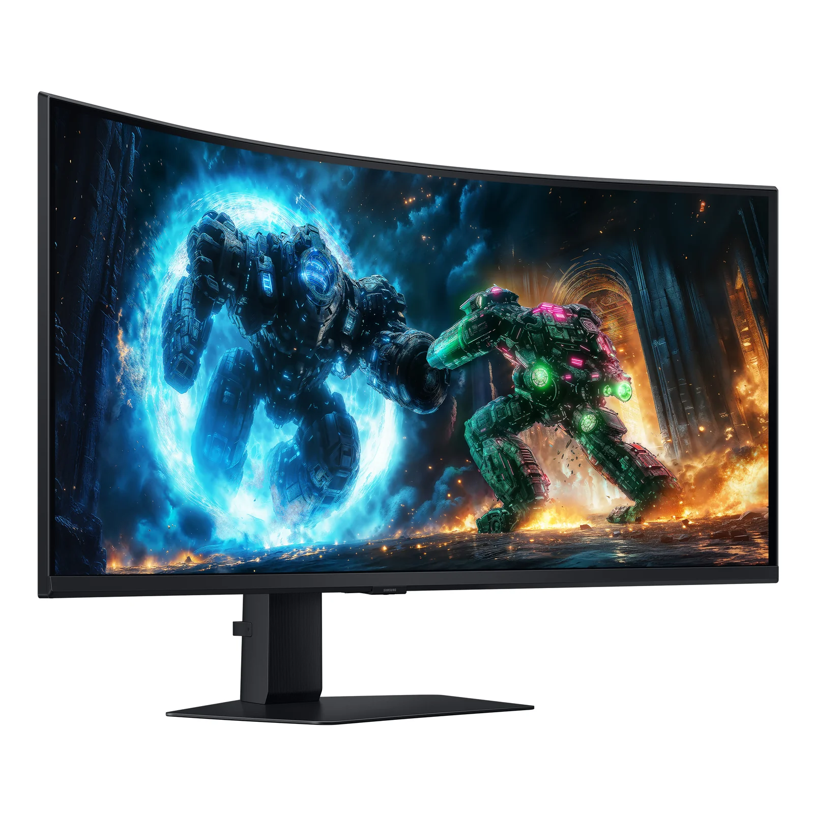 Samsung G75F écran plat de PC 101,6 cm (40") 5120 x 2160 pixels WUHD LCD Noir