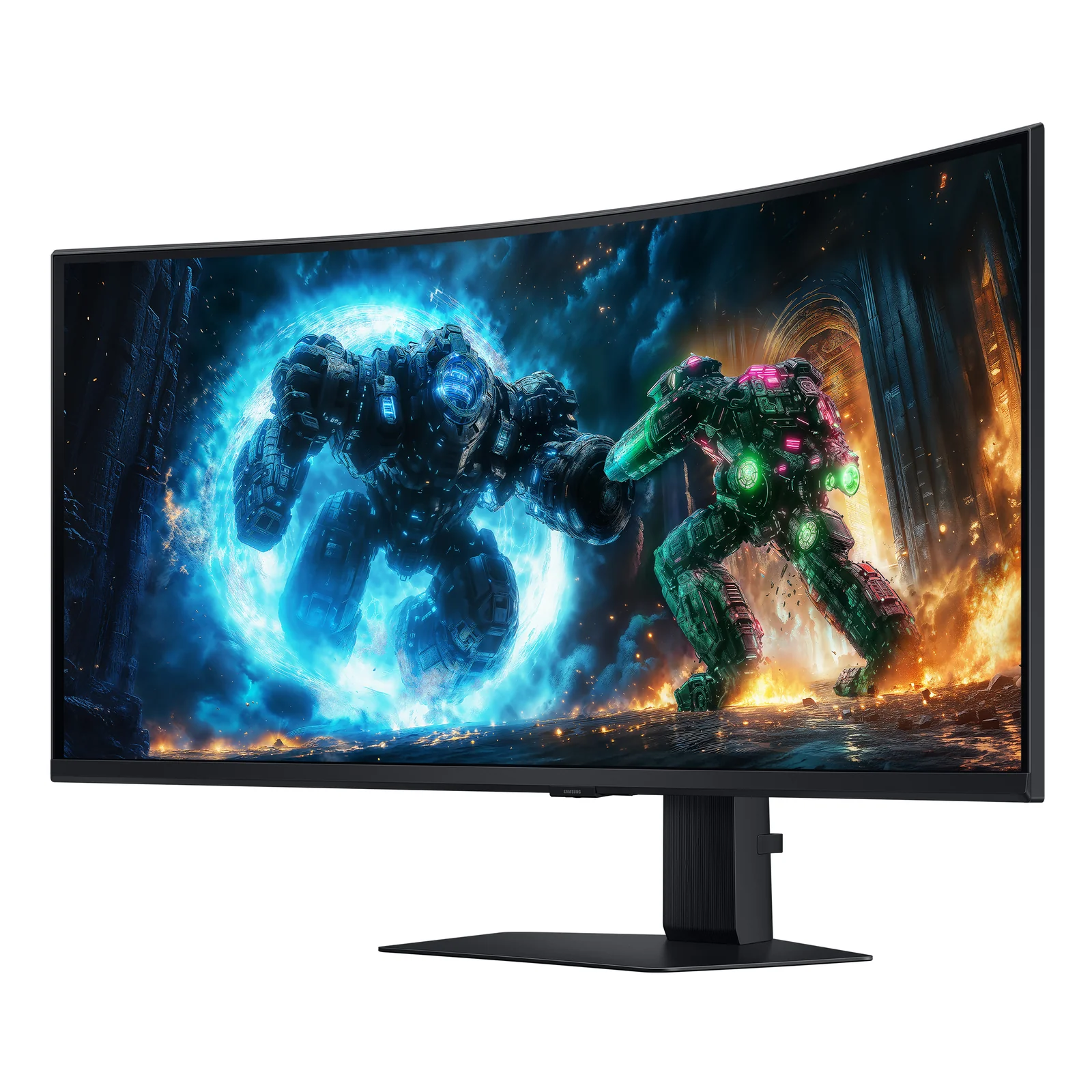 Samsung G75F écran plat de PC 101,6 cm (40") 5120 x 2160 pixels WUHD LCD Noir