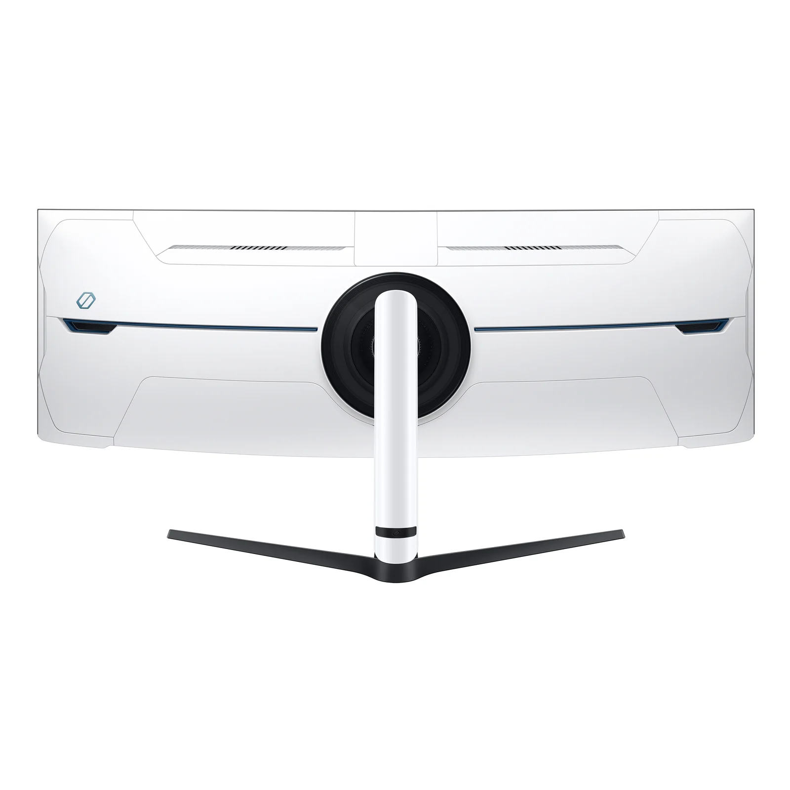 Samsung G95NC écran plat de PC 144,8 cm (57") 7680 x 2160 pixels Dual UHD LED Noir, Blanc