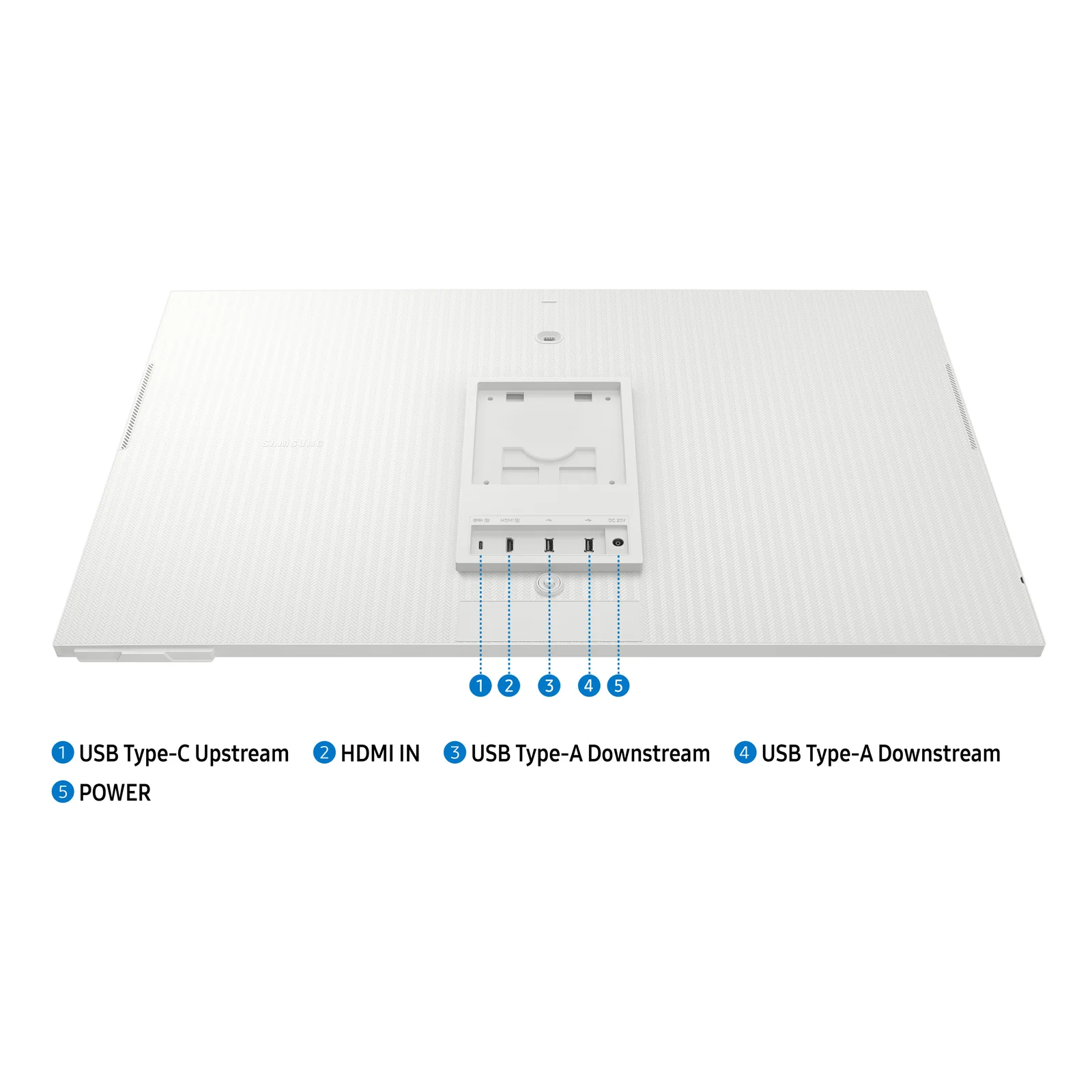 Samsung M8 M80F écran plat de PC 81,3 cm (32") 3840 x 2160 pixels 4K Ultra HD LCD Blanc