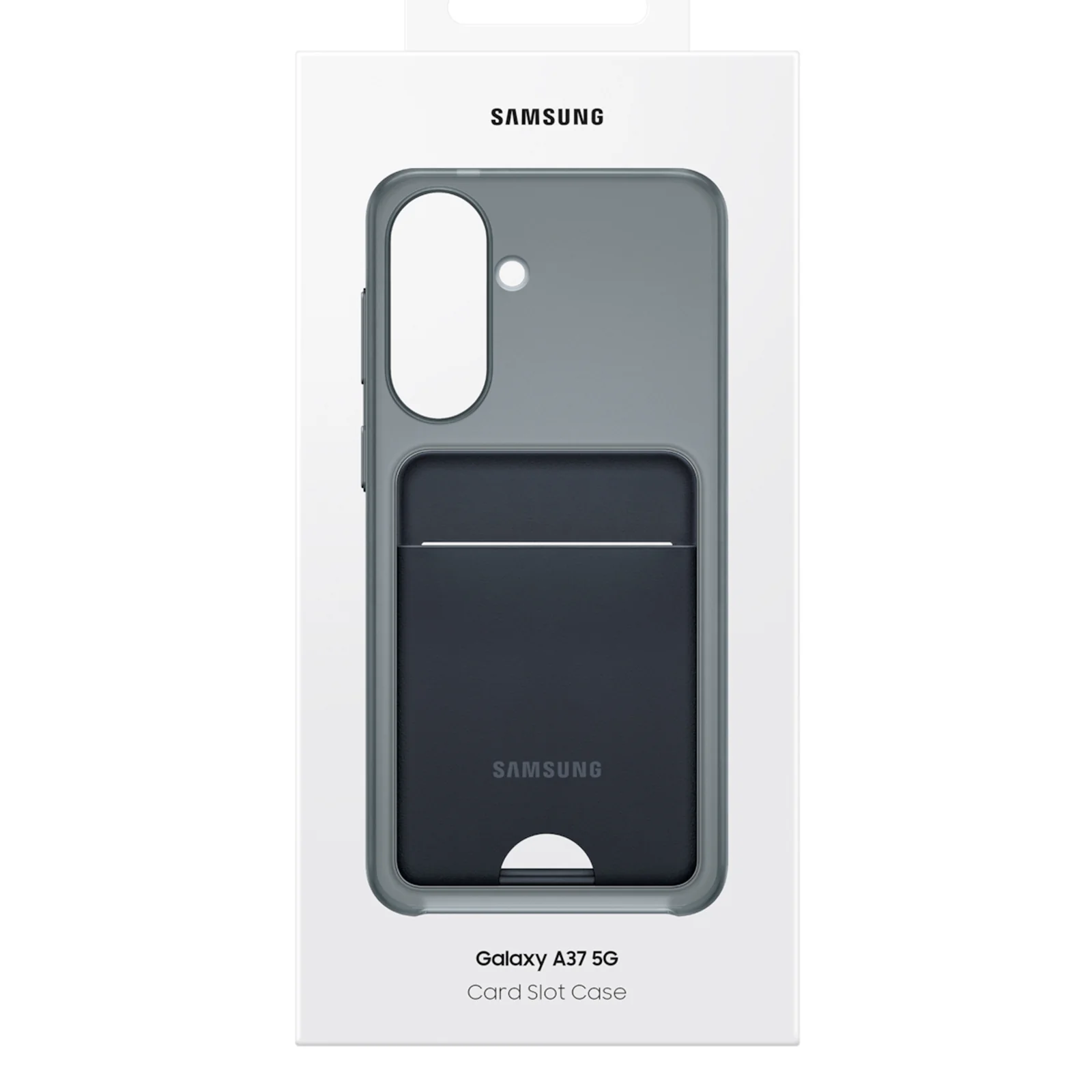 Samsung EF-OA376TBEGWW coque de protection pour téléphones portables 17 cm (6.7") Étui avec portefeuille Noir