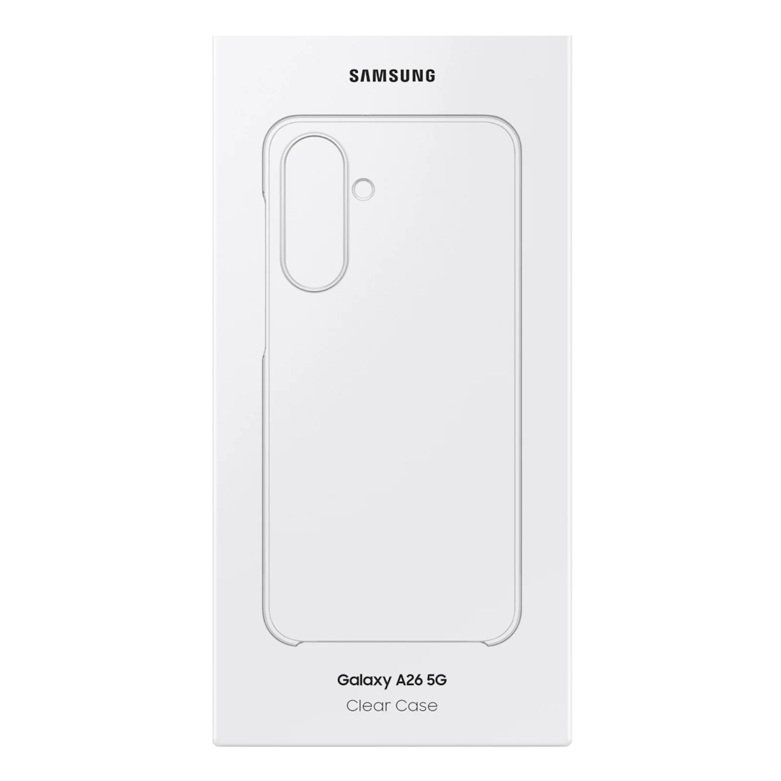 Samsung EF-QA266 coque de protection pour téléphones portables 17 cm (6.7") Housse Transparent