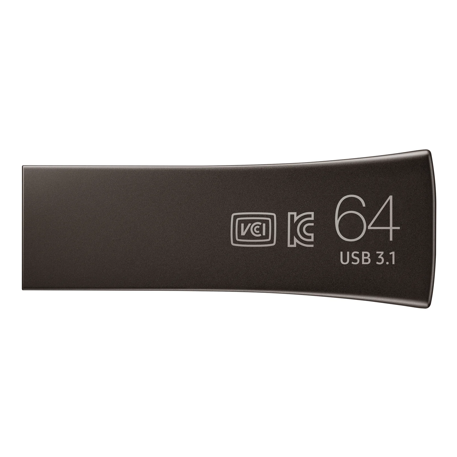 Samsung MUF-64BE lecteur USB flash 64 Go USB Type-A 3.2 Gen 1 (3.1 Gen 1) Gris