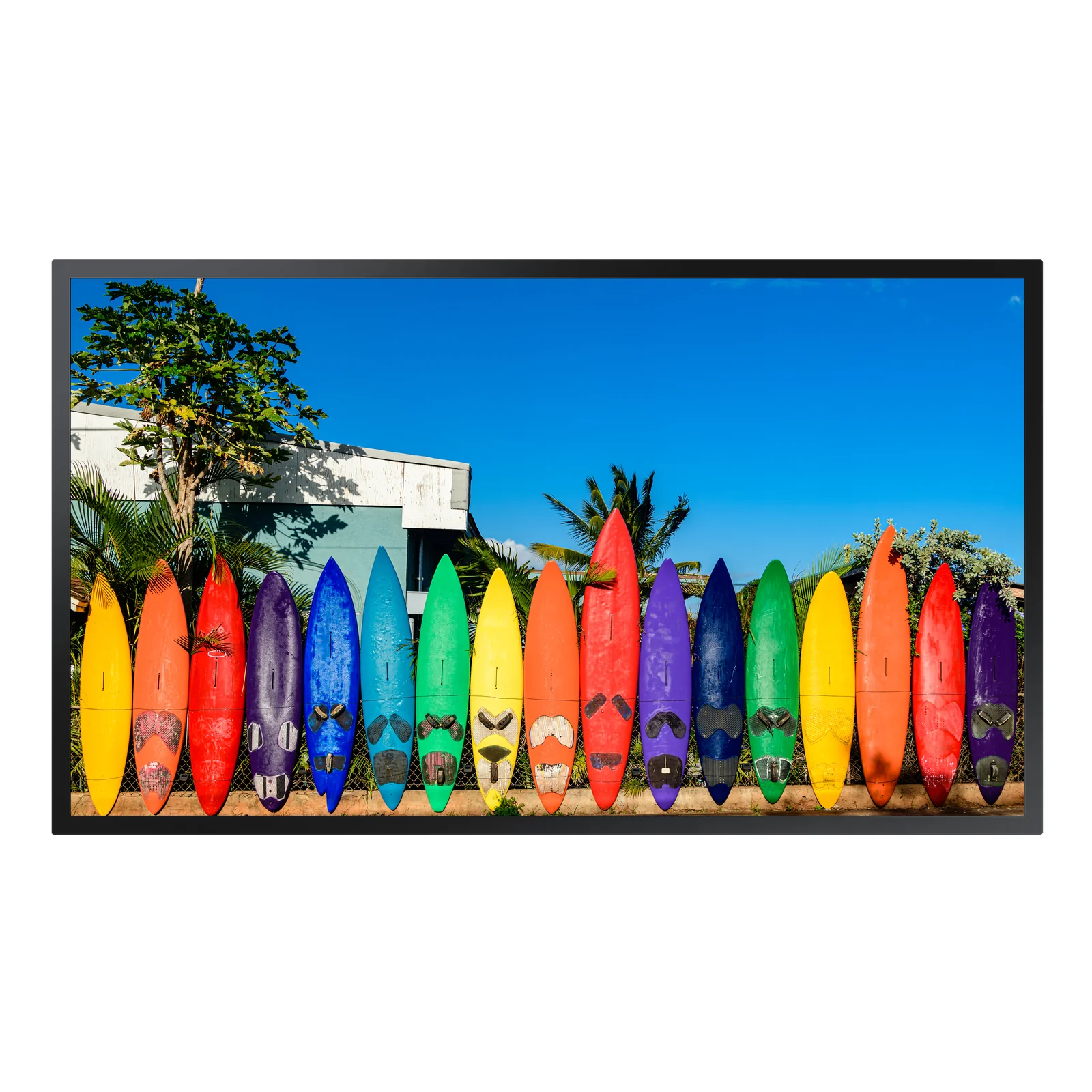 OM55B Écran plat de signalisation numérique 139,7 cm (55") LCD Wifi 3000 cd/m² 4K Ultra HD Noir Intégré dans le processeur Tizen 5.0 24/7