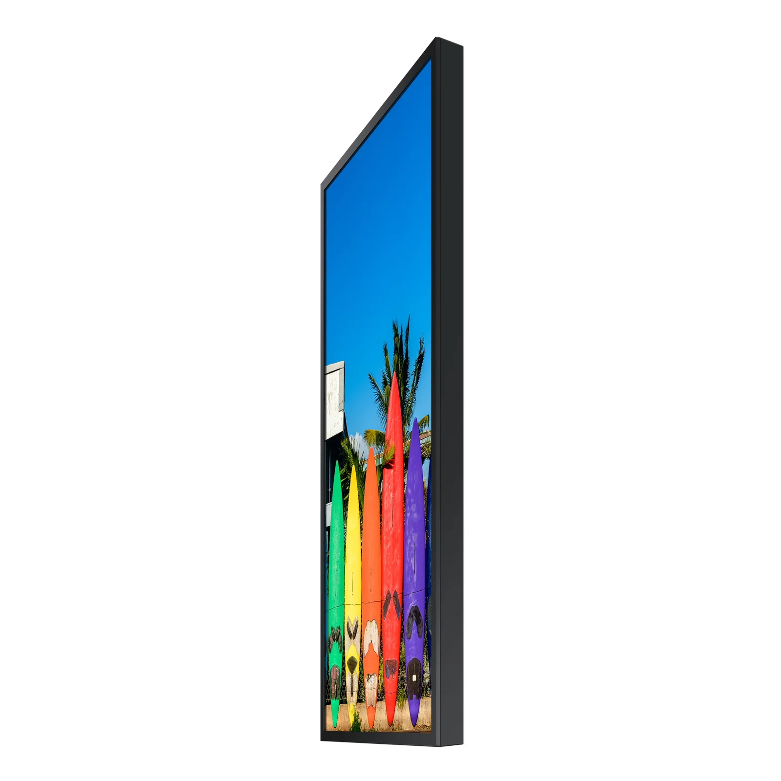 Samsung OM55B Écran plat de signalisation numérique 139,7 cm (55") LCD Wifi 3000 cd/m² 4K Ultra HD Noir Intégré dans le processeur Tizen 5.0 24/7