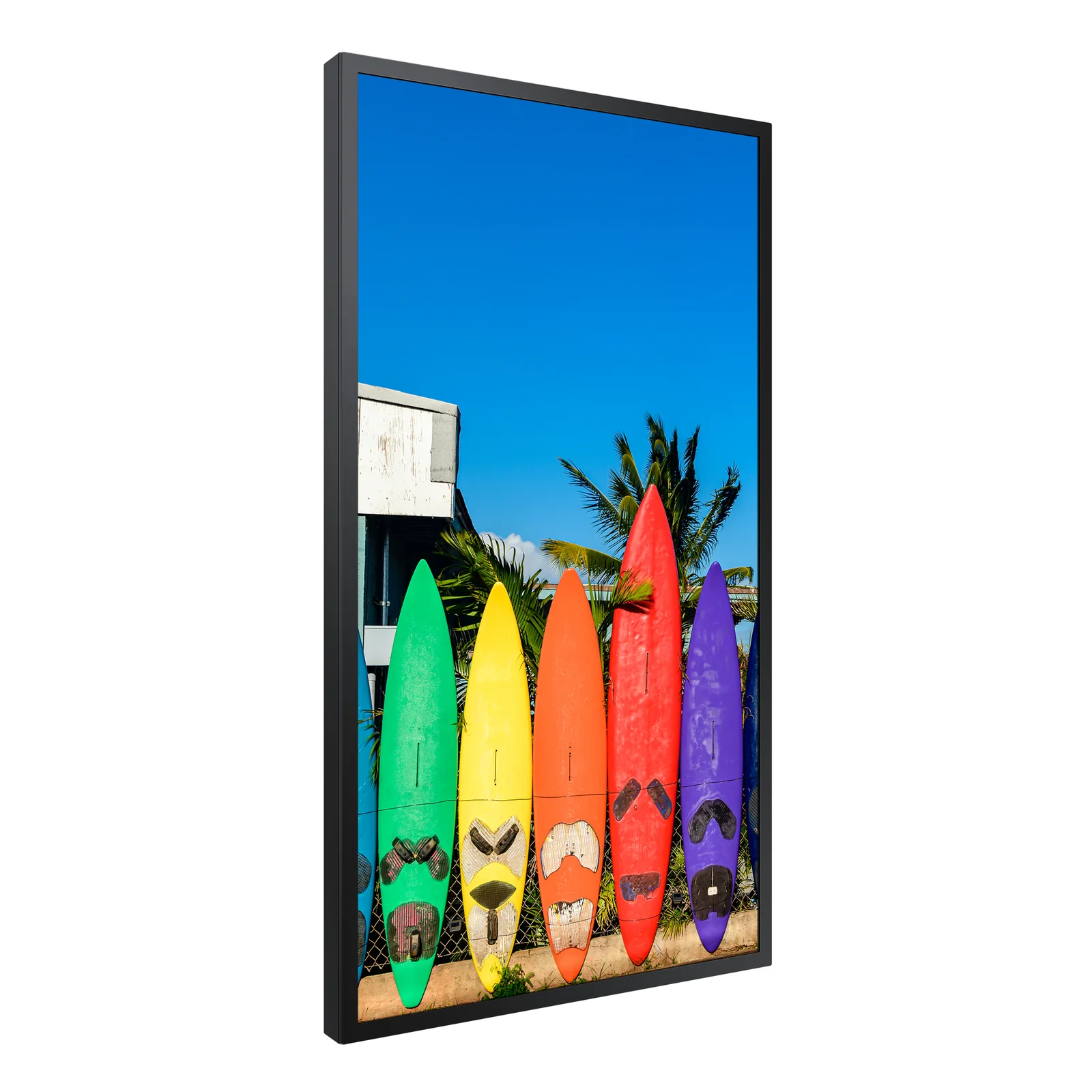 Samsung OM55B Écran plat de signalisation numérique 139,7 cm (55") LCD Wifi 3000 cd/m² 4K Ultra HD Noir Intégré dans le processeur Tizen 5.0 24/7