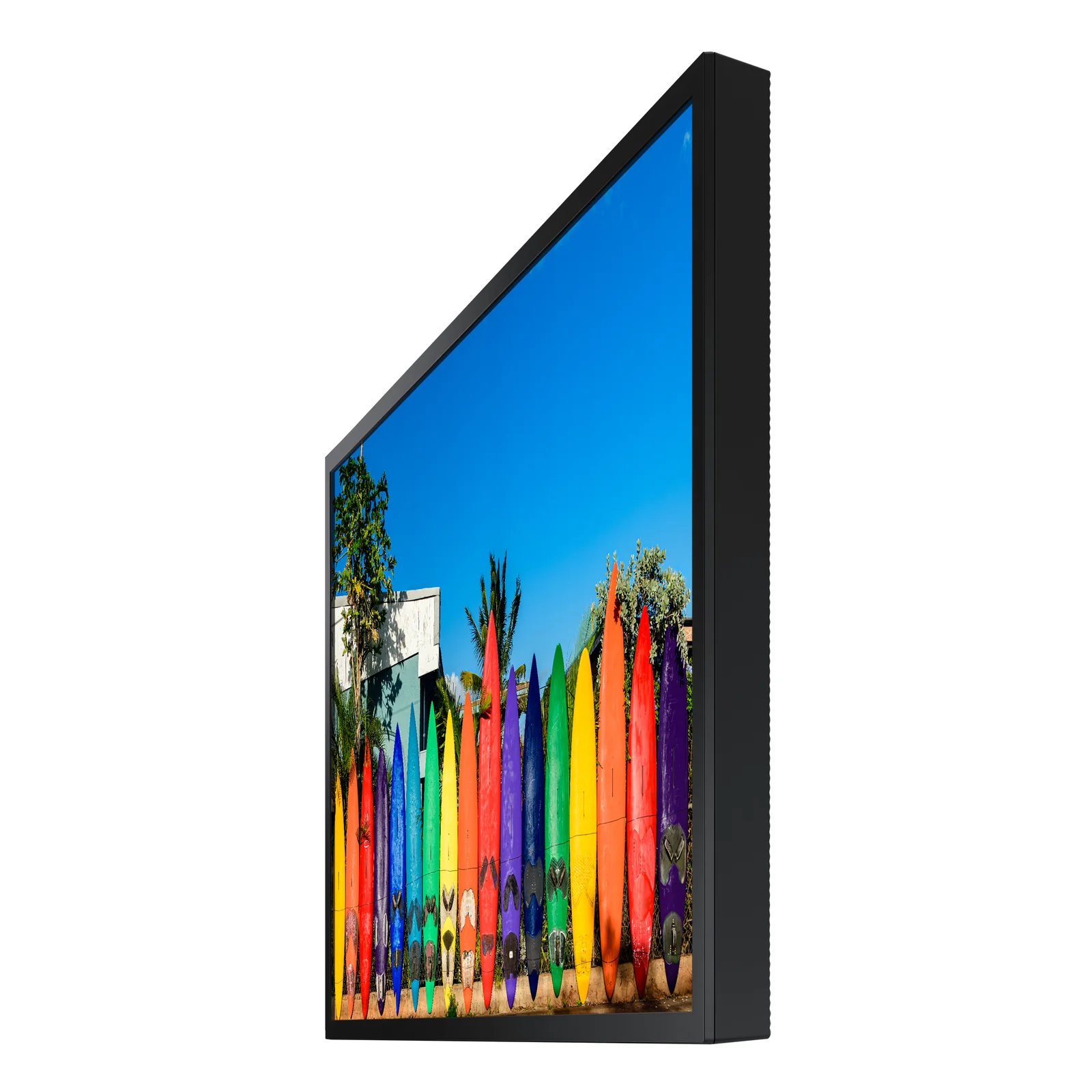 Samsung OM55B Écran plat de signalisation numérique 139,7 cm (55") LCD Wifi 3000 cd/m² 4K Ultra HD Noir Intégré dans le processeur Tizen 5.0 24/7