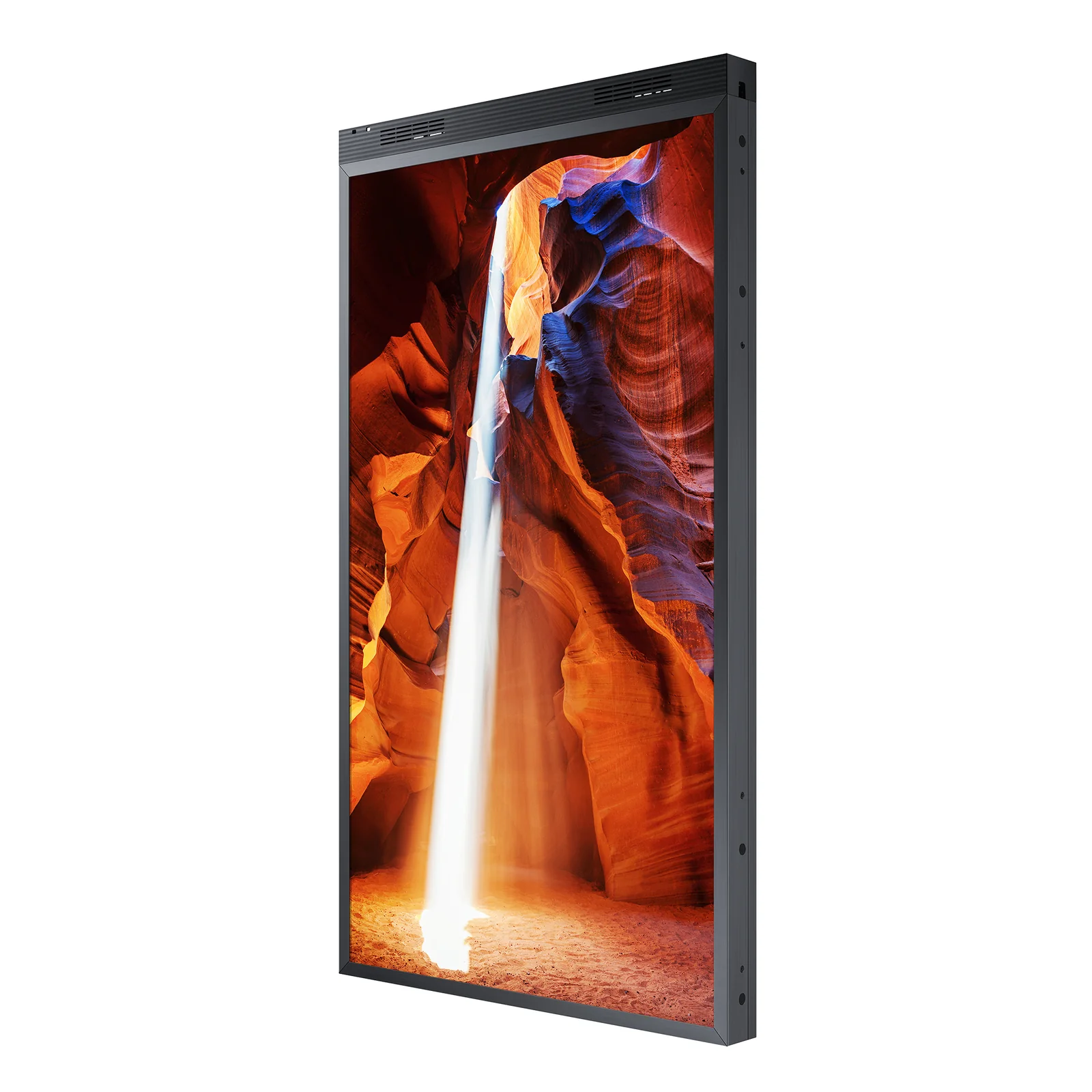 Samsung OM55N-DS Écran plat de signalisation numérique 139,7 cm (55") LCD Wifi 3000 cd/m² Full HD Noir Intégré dans le processeur Tizen 5.0