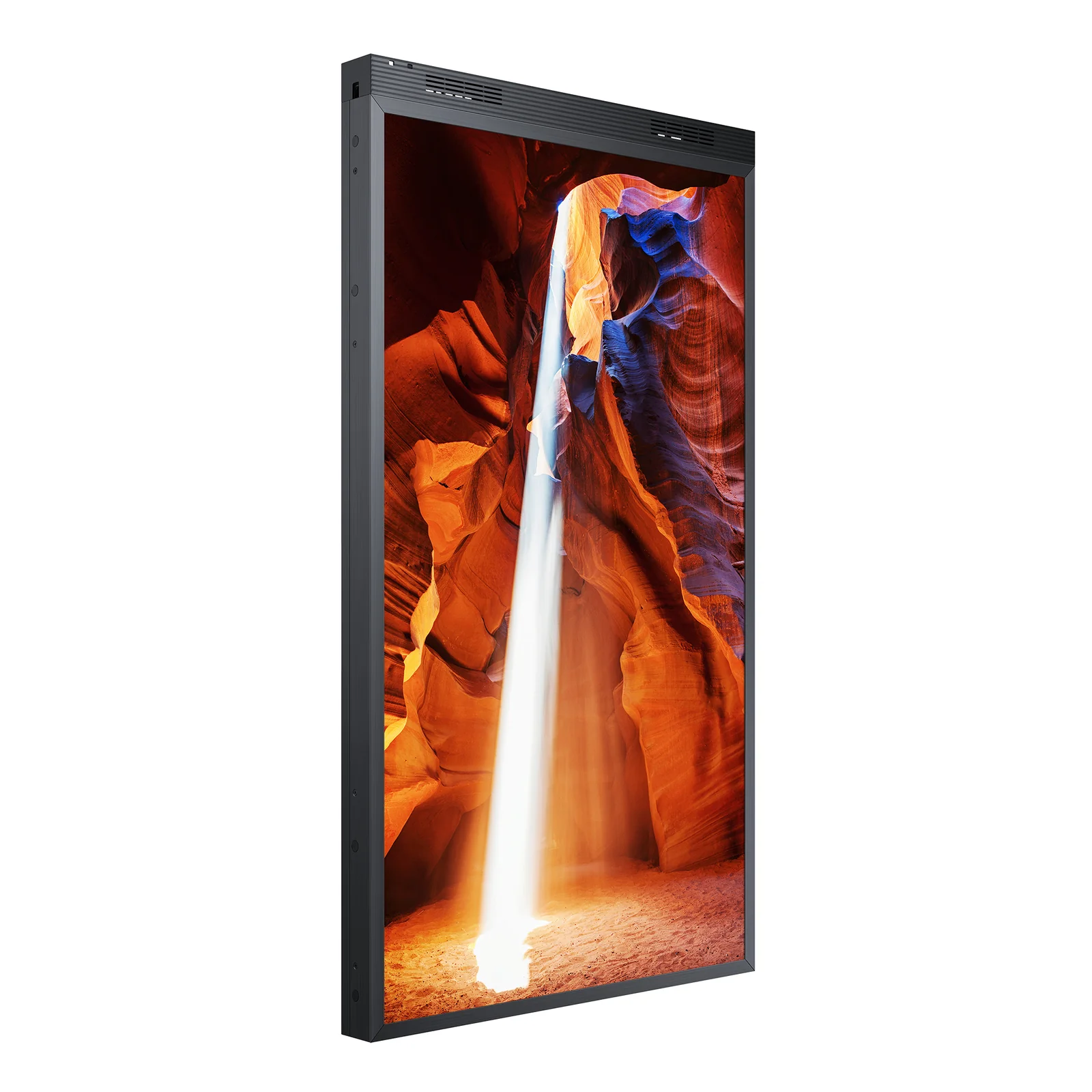 Samsung OM55N-DS Écran plat de signalisation numérique 139,7 cm (55") LCD Wifi 3000 cd/m² Full HD Noir Intégré dans le processeur Tizen 5.0