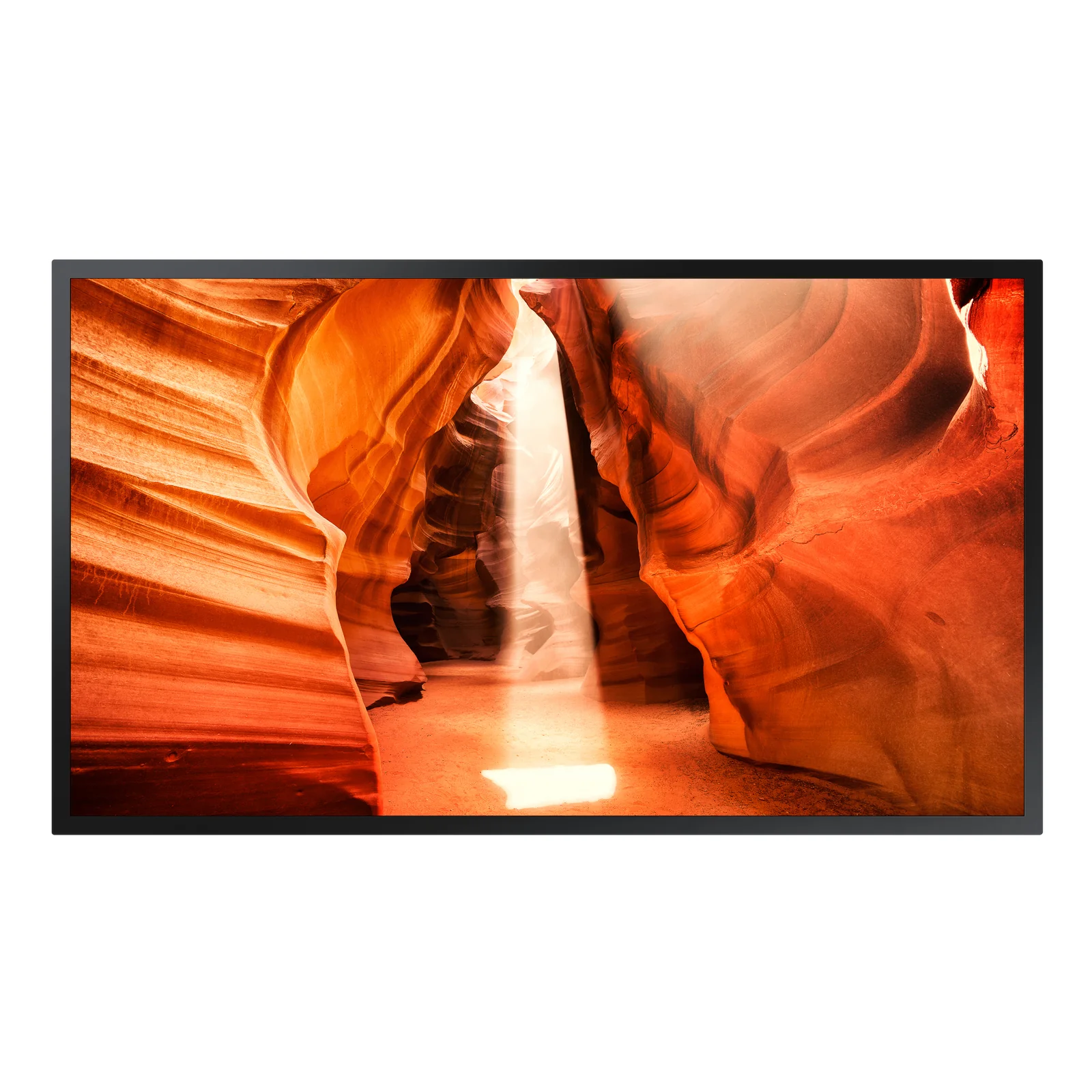 OM55N-S Écran plat de signalisation numérique 139,7 cm (55") LCD Wifi 4000 cd/m² Full HD Noir Intégré dans le processeur Tizen 5.0