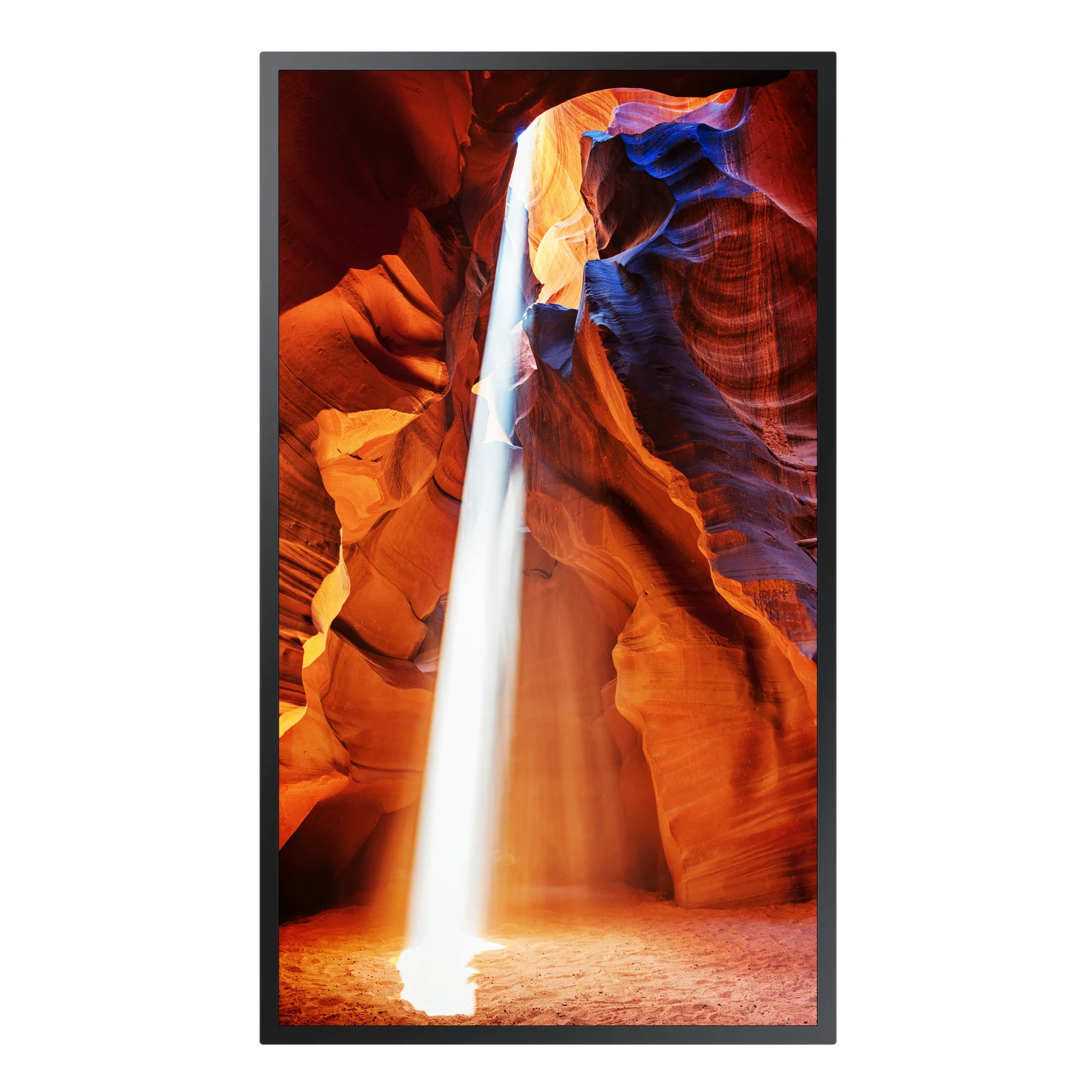 Samsung OM55N-S Écran plat de signalisation numérique 139,7 cm (55") LCD Wifi 4000 cd/m² Full HD Noir Intégré dans le processeur Tizen 5.0