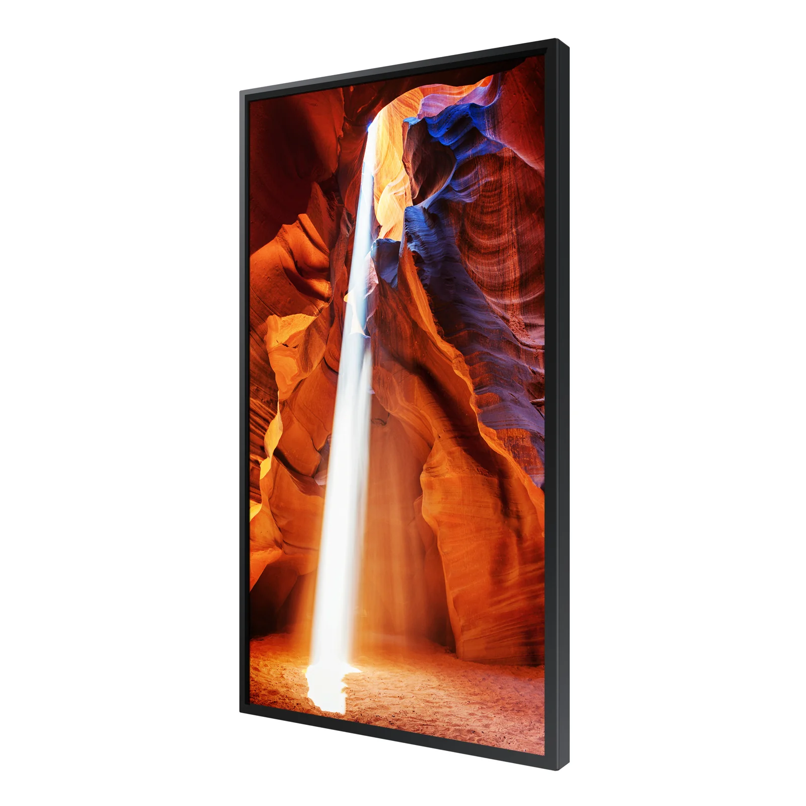 Samsung OM55N-S Écran plat de signalisation numérique 139,7 cm (55") LCD Wifi 4000 cd/m² Full HD Noir Intégré dans le processeur Tizen 5.0