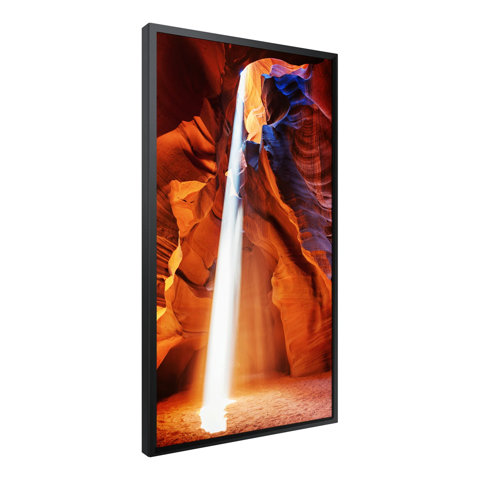 Samsung OM55N-S Écran plat de signalisation numérique 139,7 cm (55") LCD Wifi 4000 cd/m² Full HD Noir Intégré dans le processeur Tizen 5.0