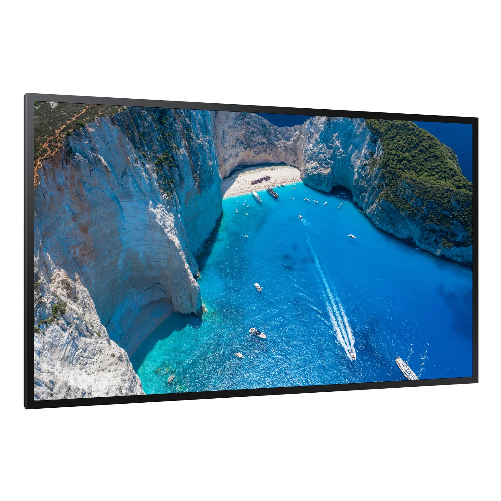 Samsung OM75A Écran plat de signalisation numérique 190,5 cm (75") LCD Wifi 4000 cd/m² 4K Ultra HD Noir Intégré dans le processeur Tizen 5.0 24/7