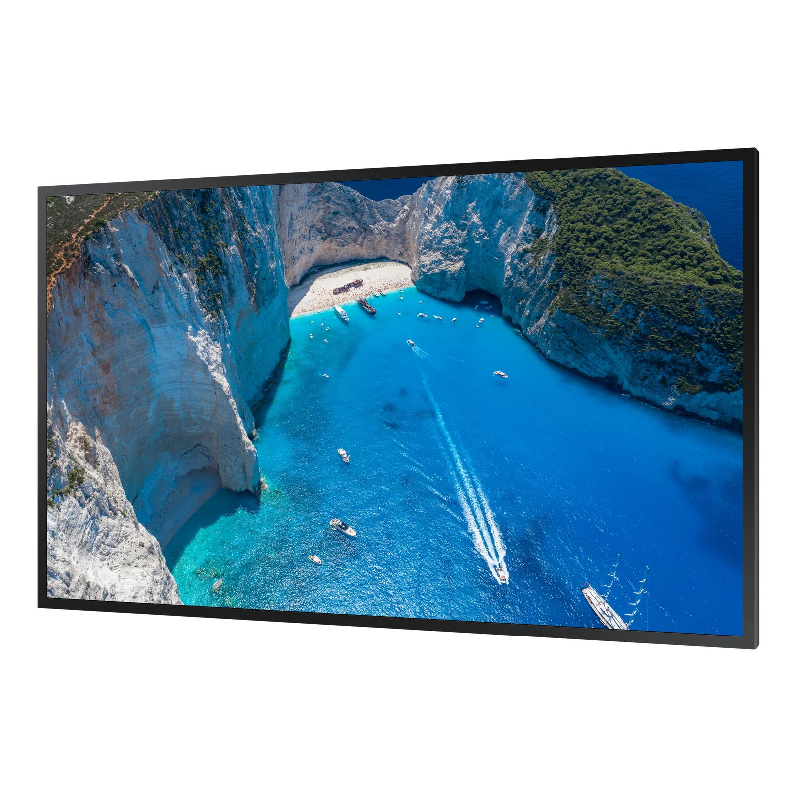 Samsung OM75A Écran plat de signalisation numérique 190,5 cm (75") LCD Wifi 4000 cd/m² 4K Ultra HD Noir Intégré dans le processeur Tizen 5.0 24/7