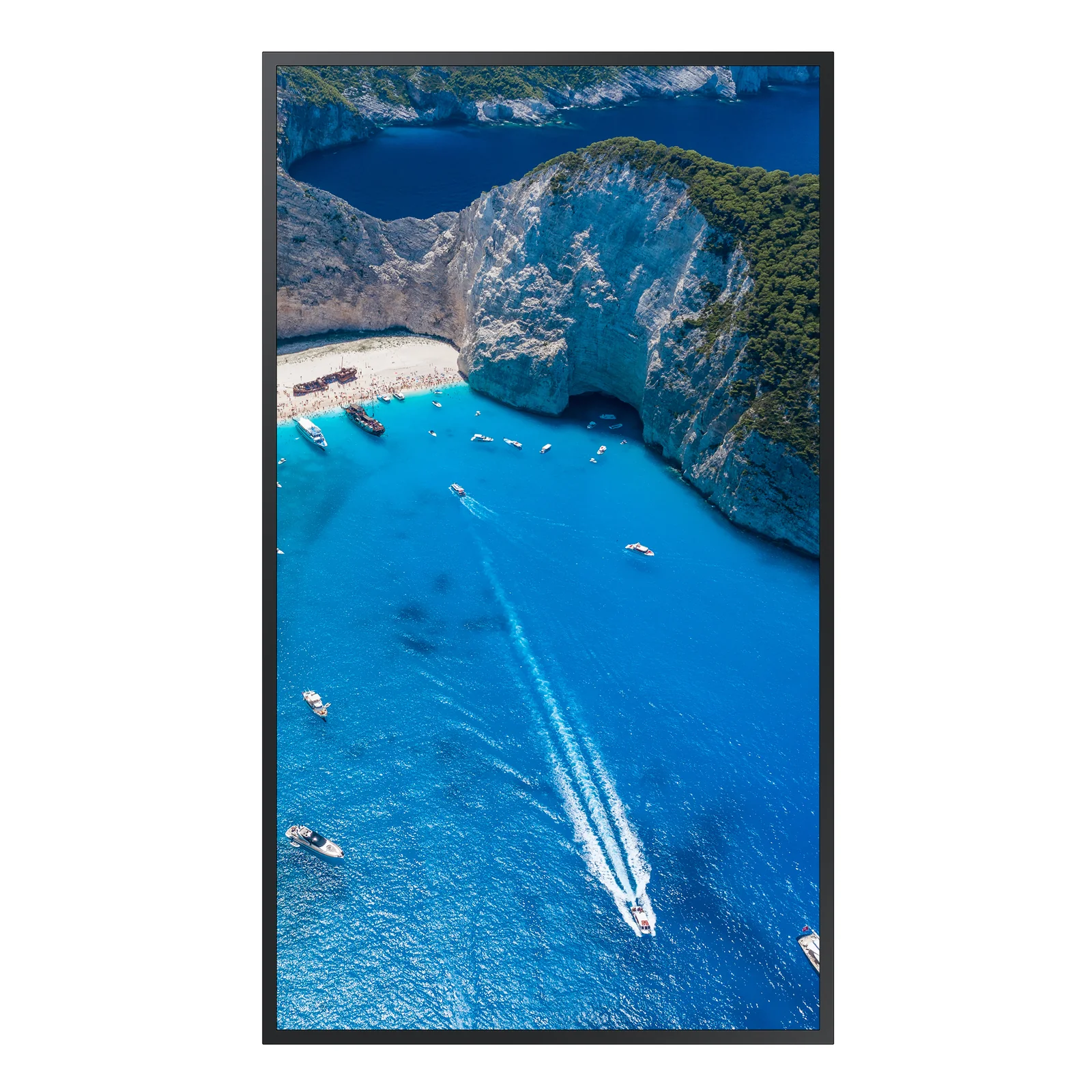 Samsung OM75A Écran plat de signalisation numérique 190,5 cm (75") LCD Wifi 4000 cd/m² 4K Ultra HD Noir Intégré dans le processeur Tizen 5.0 24/7