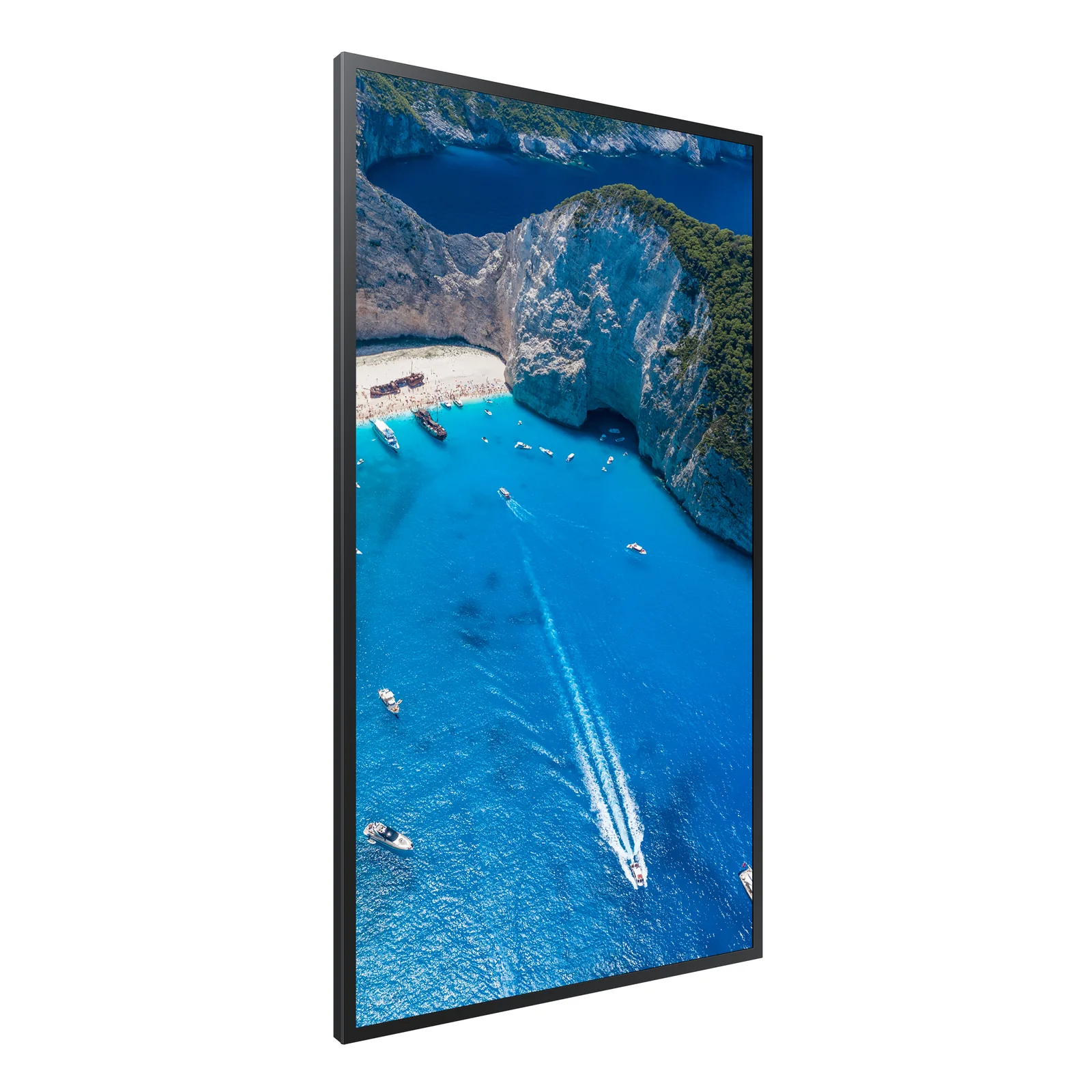 Samsung OM75A Écran plat de signalisation numérique 190,5 cm (75") LCD Wifi 4000 cd/m² 4K Ultra HD Noir Intégré dans le processeur Tizen 5.0 24/7
