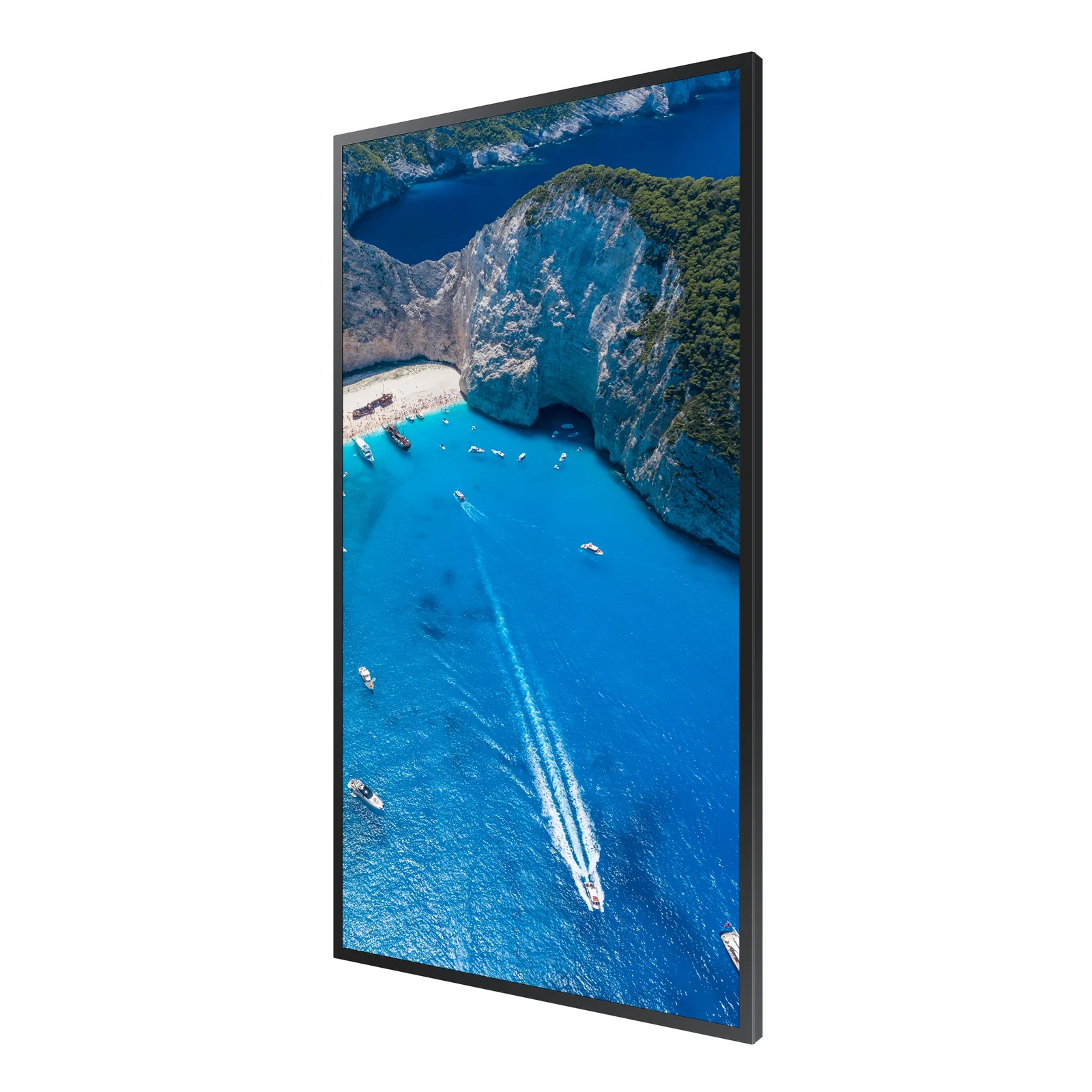 Samsung OM75A Écran plat de signalisation numérique 190,5 cm (75") LCD Wifi 4000 cd/m² 4K Ultra HD Noir Intégré dans le processeur Tizen 5.0 24/7