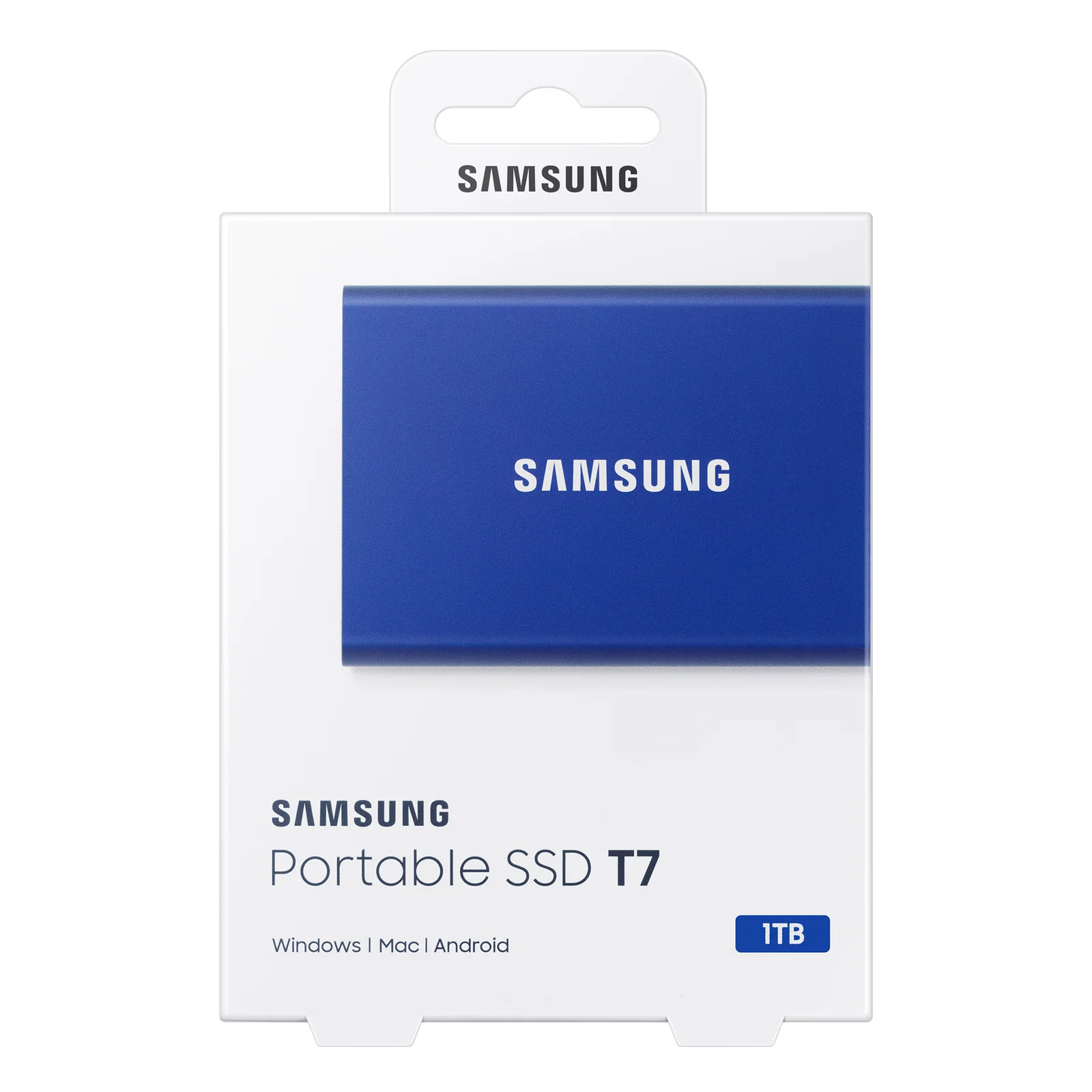 Samsung Portable SSD T7 1 To USB Type-C 3.2 Gen 2 (3.1 Gen 2) Bleu
