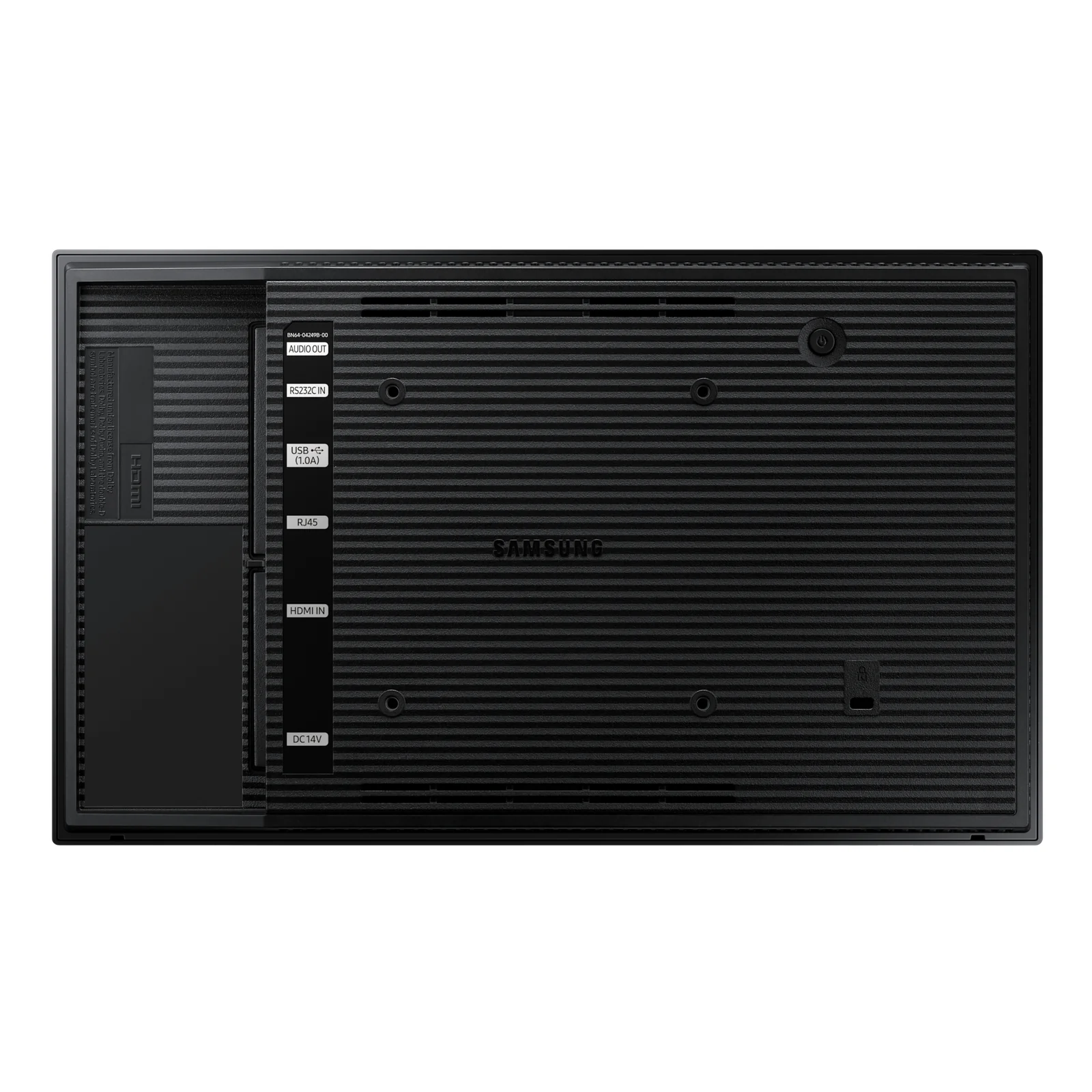 Samsung QB13C 33 cm (13") LCD Wifi 500 cd/m² Full HD Noir 16/7