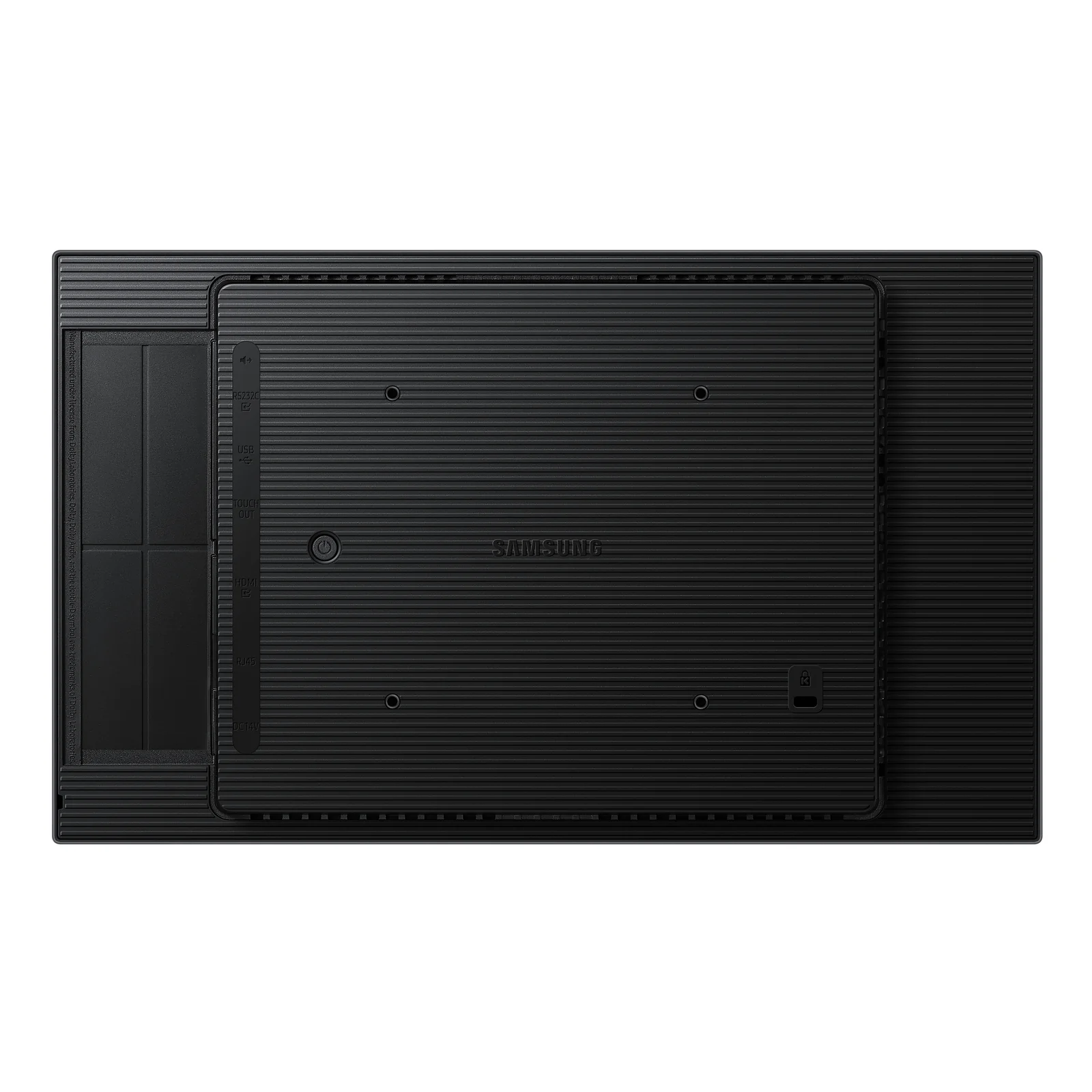 Samsung QB13C-T Écran plat de signalisation numérique 33 cm (13") LCD Wifi 500 cd/m² Full HD Noir Écran tactile Tizen 7.0 16/7
