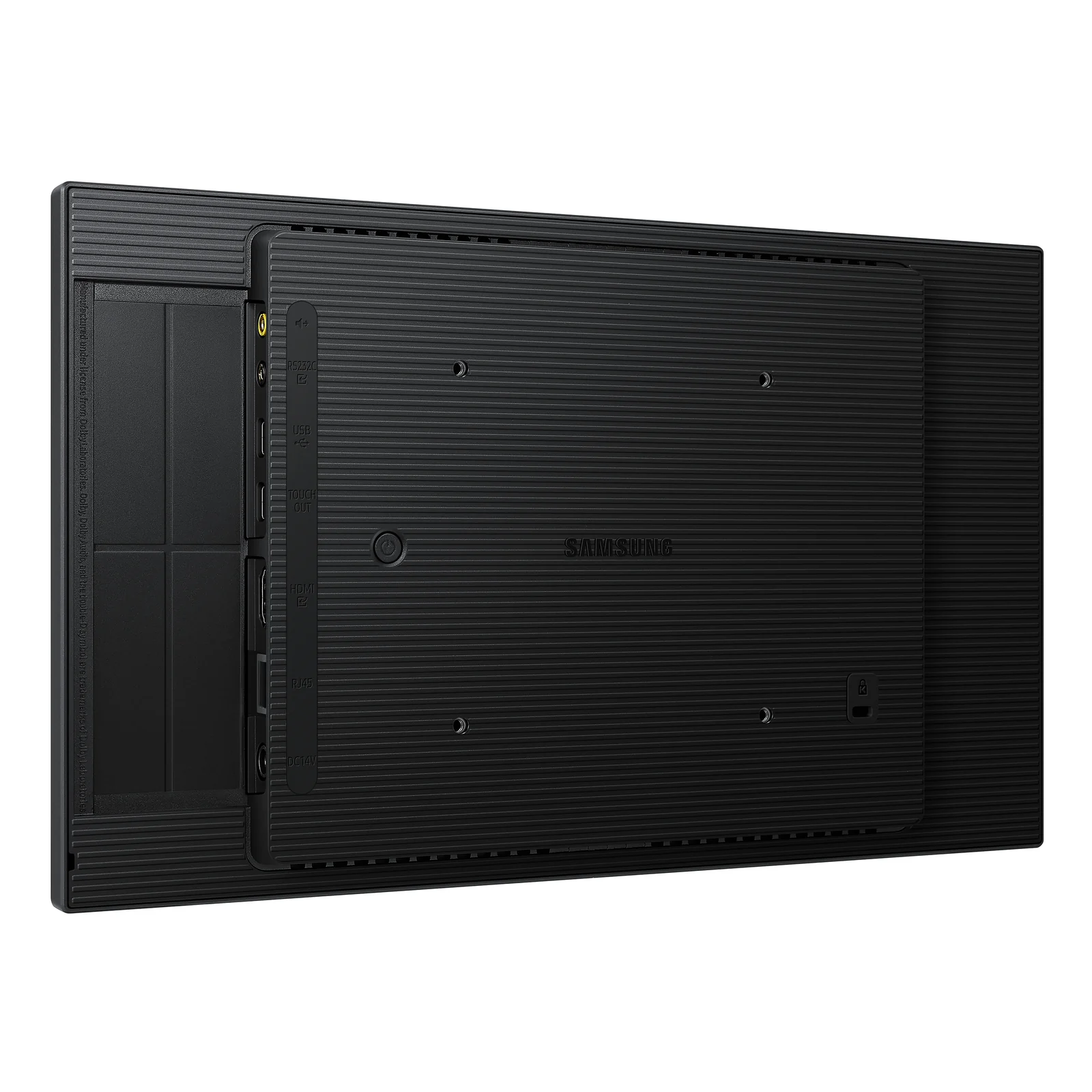 Samsung QB13C-T Écran plat de signalisation numérique 33 cm (13") LCD Wifi 500 cd/m² Full HD Noir Écran tactile Tizen 7.0 16/7