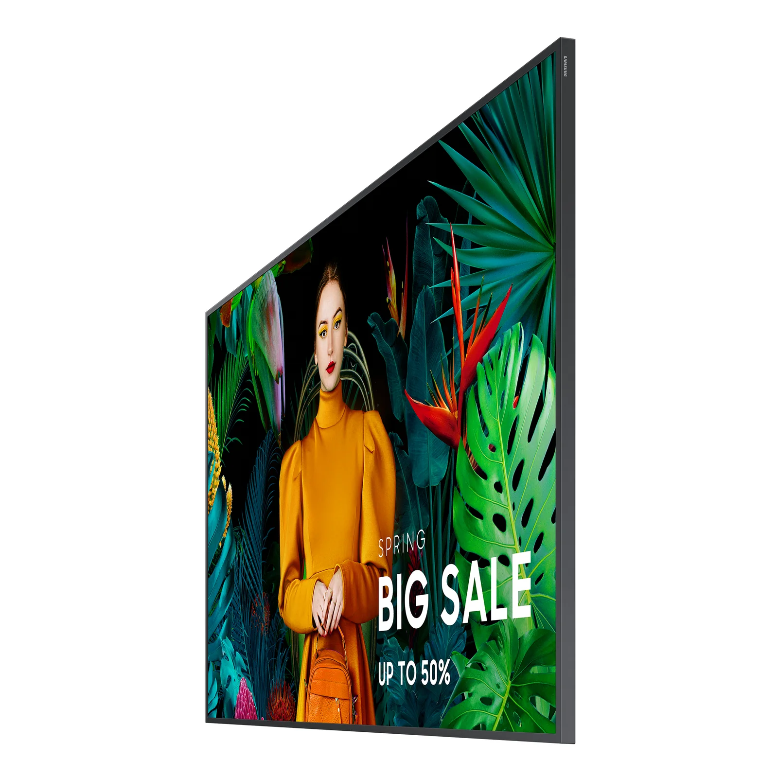 Samsung QB43C Écran plat de signalisation numérique 109,2 cm (43") LCD Wifi 350 cd/m² 4K Ultra HD Noir Intégré dans le processeur Tizen 7.0 16/7