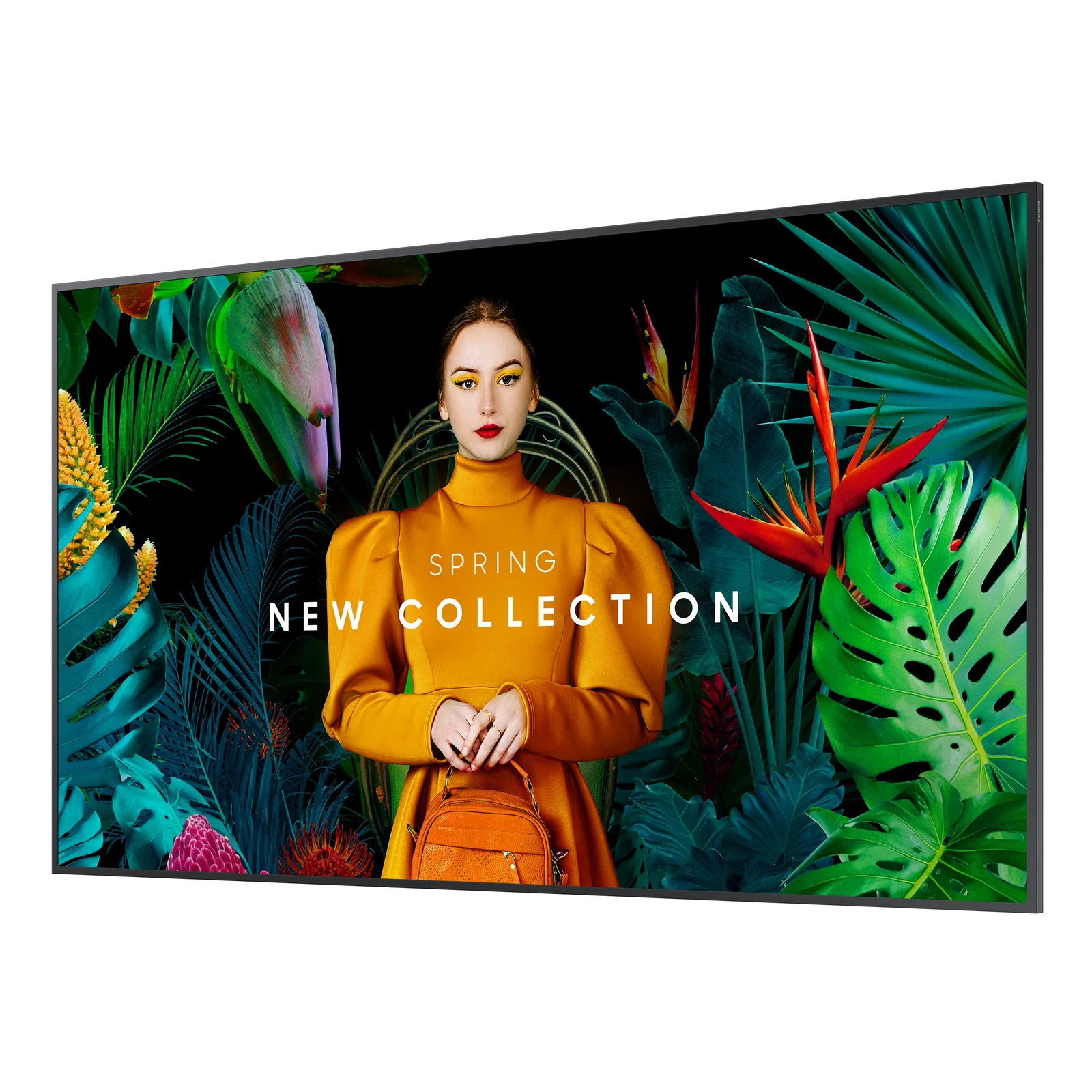 Samsung QH50C Écran plat de signalisation numérique 127 cm (50") LCD Wifi 700 cd/m² 4K Ultra HD Noir Intégré dans le processeur Tizen 24/7