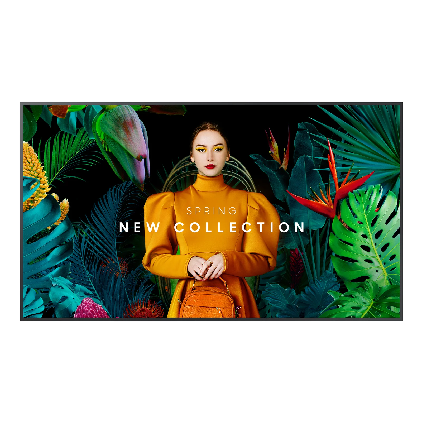 QH50C Écran plat de signalisation numérique 127 cm (50") LCD Wifi 700 cd/m² 4K Ultra HD Noir Intégré dans le processeur Tizen 24/7