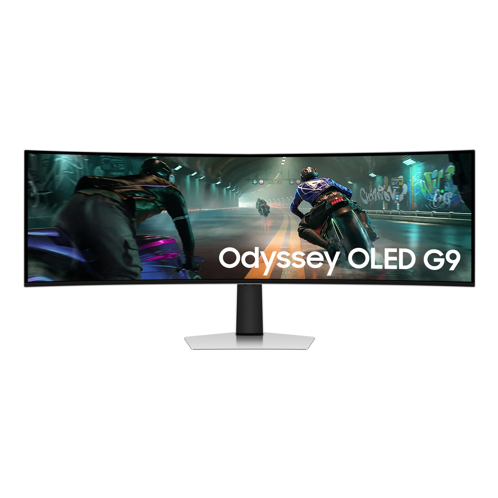 Samsung S49DG910SU écran plat de PC 124,5 cm (49") 5120 x 1440 pixels Dual QHD OLED Argent