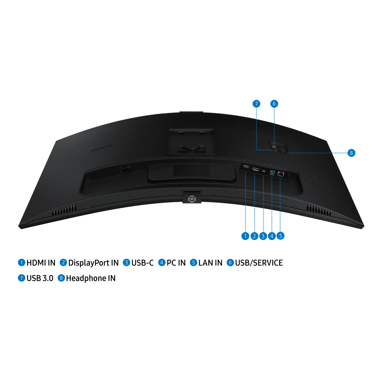 Samsung S65VC écran plat de PC 86,4 cm (34") 3440 x 1440 pixels UltraWide Quad HD LCD Noir