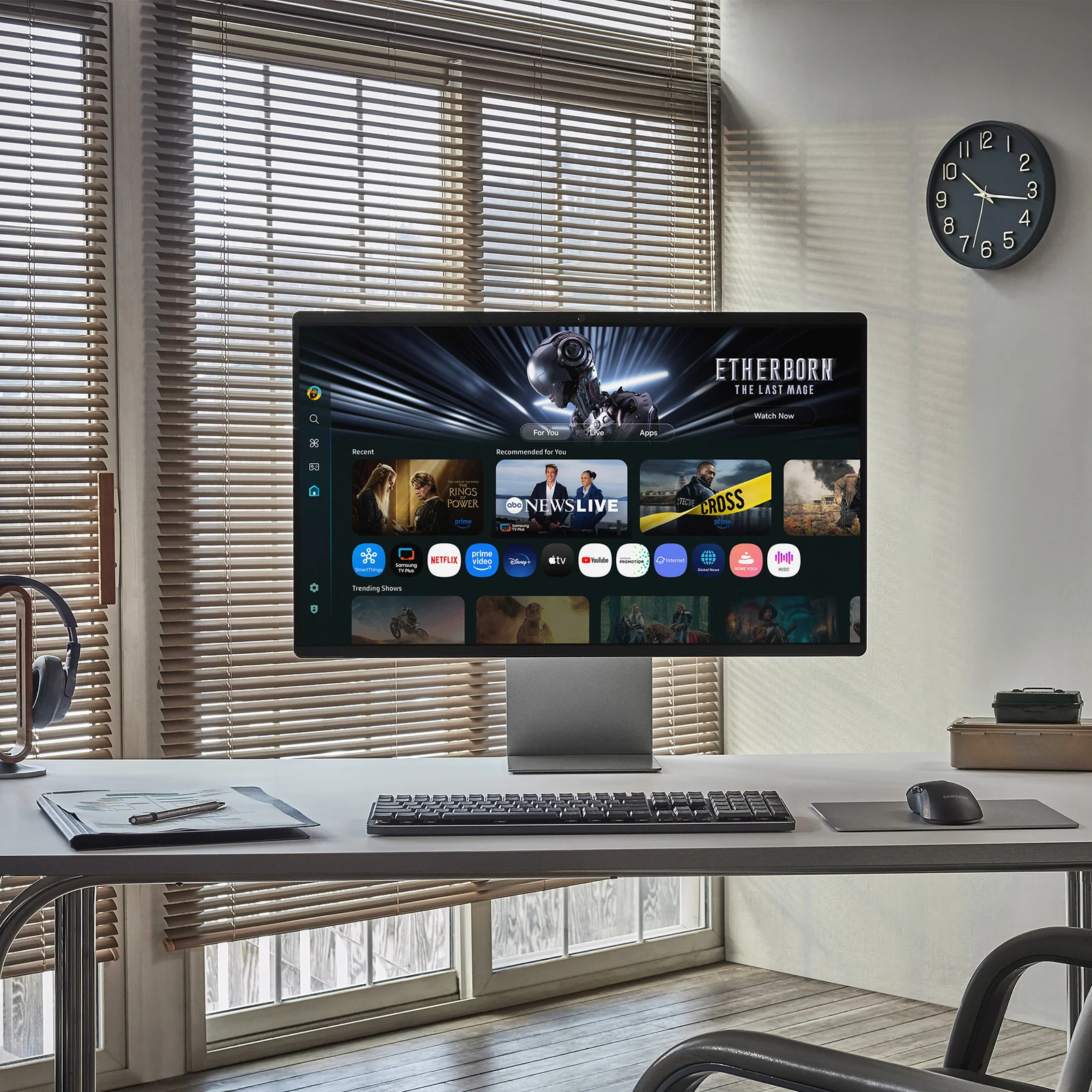Samsung Smart Monitor 32" M9 M90SF UHD 4K 60Hz